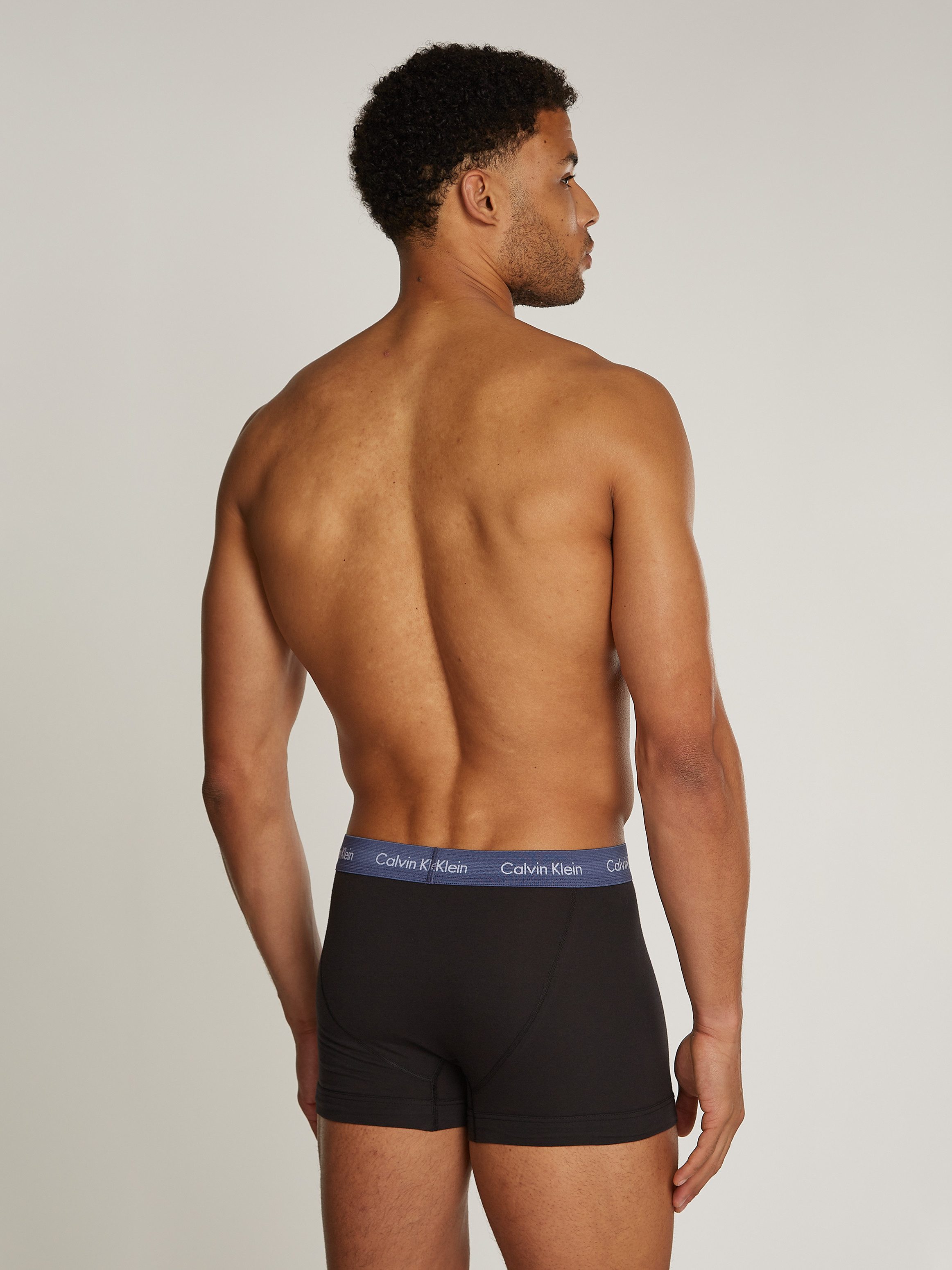 Calvin Klein Trunk 3PK met logo-elastische tailleband (3 stuks) (3 stuks)
