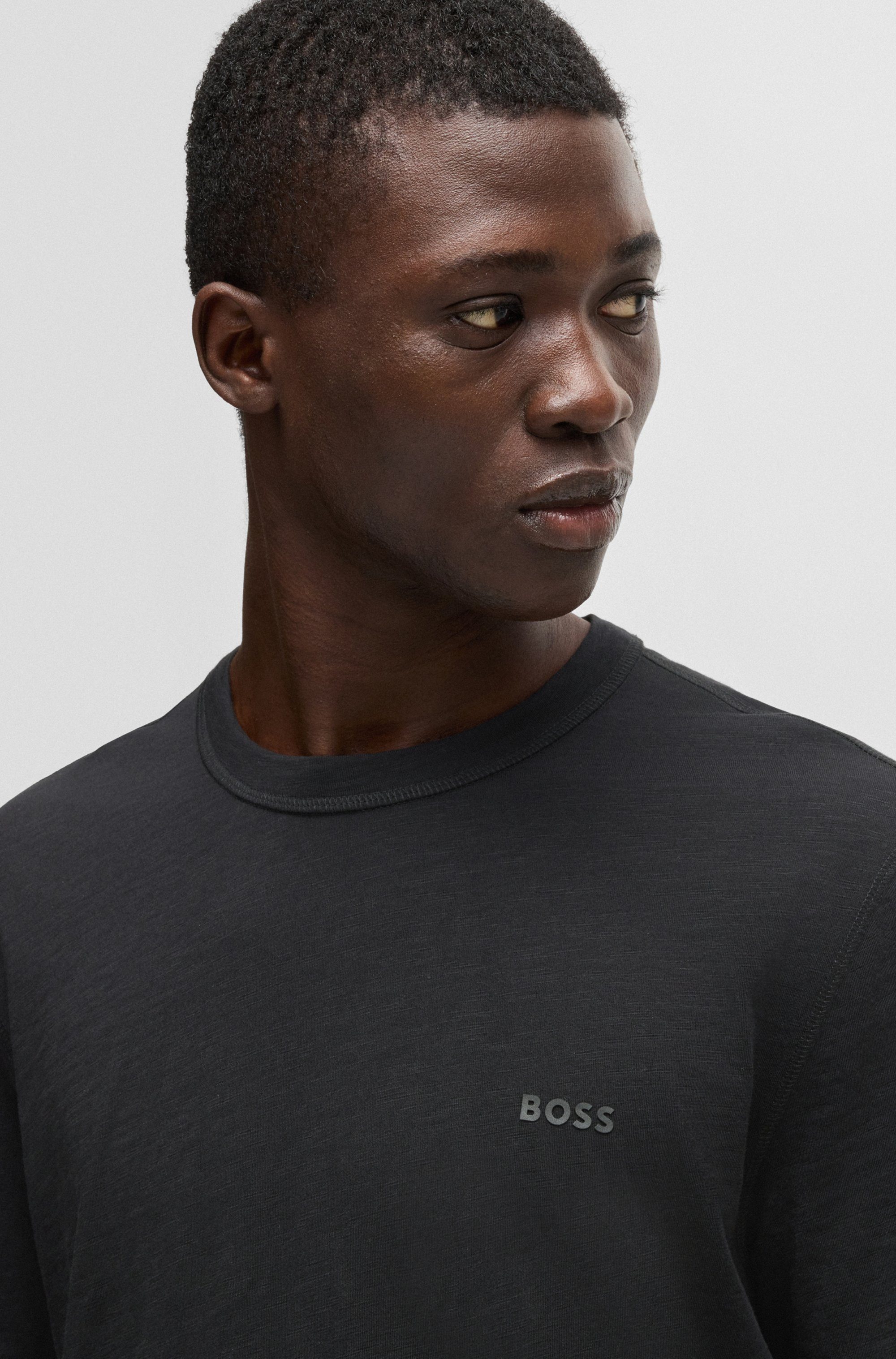 Boss Orange T-shirt Tegood met een ronde hals
