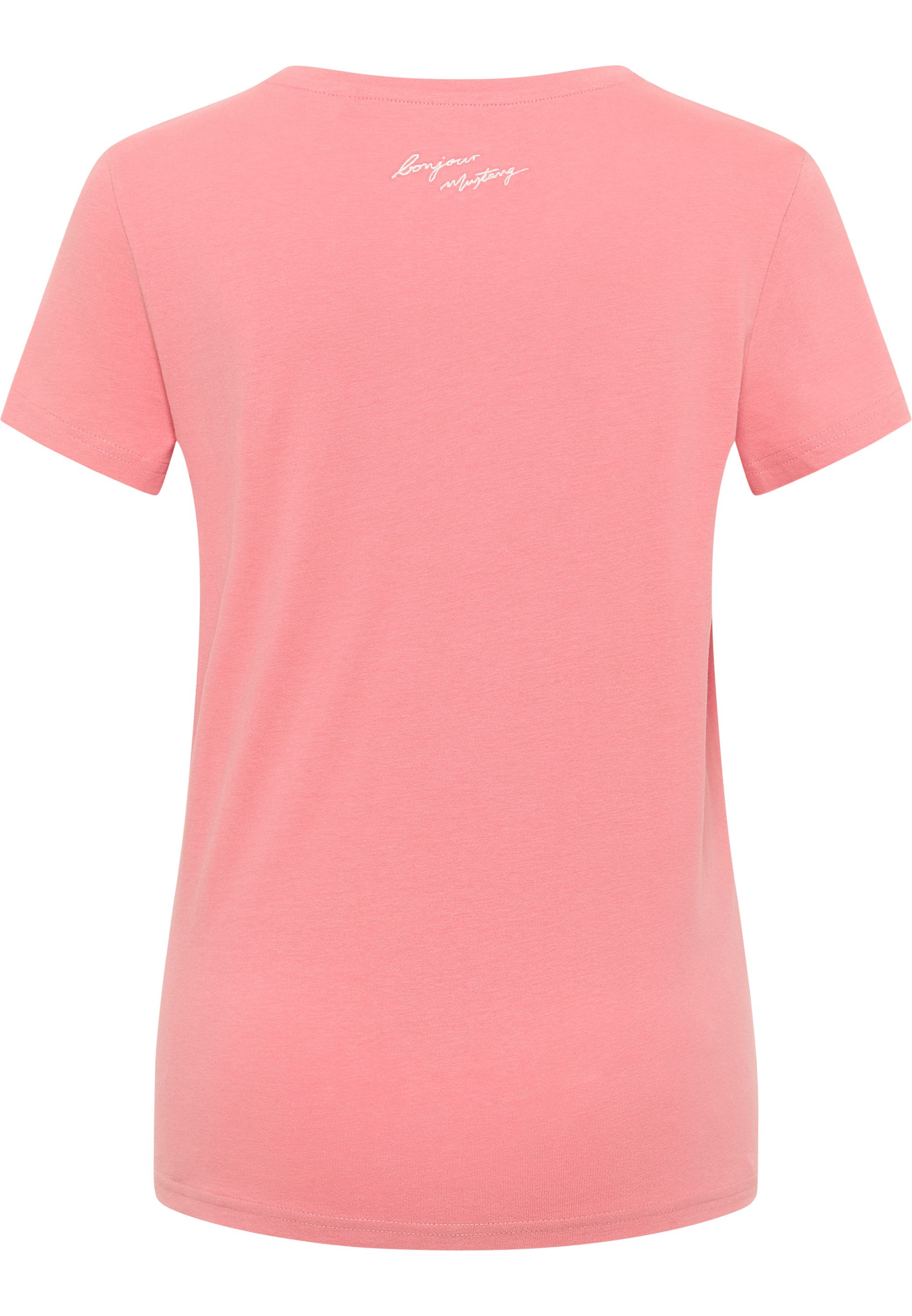 MUSTANG Shirt met korte mouwen Dames stijl Alma