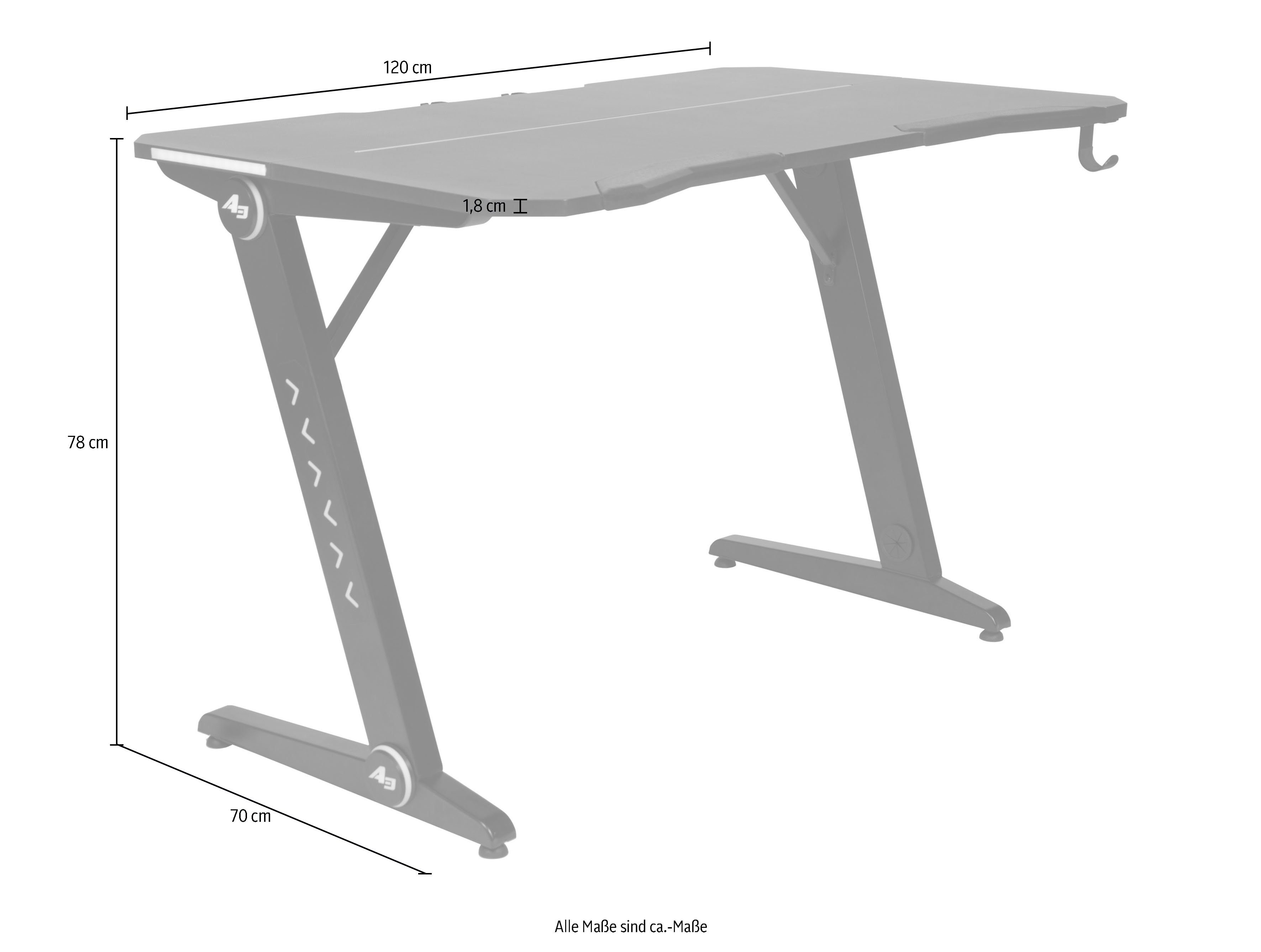 Duo Collection Gamingtafel Game-Rocker GT-35