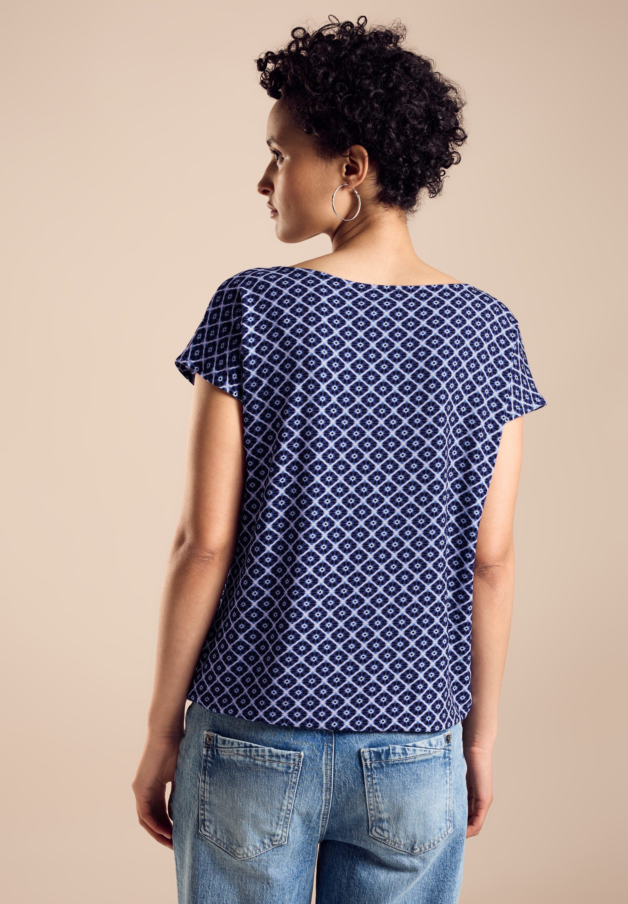 STREET ONE Shirttop met print all-over