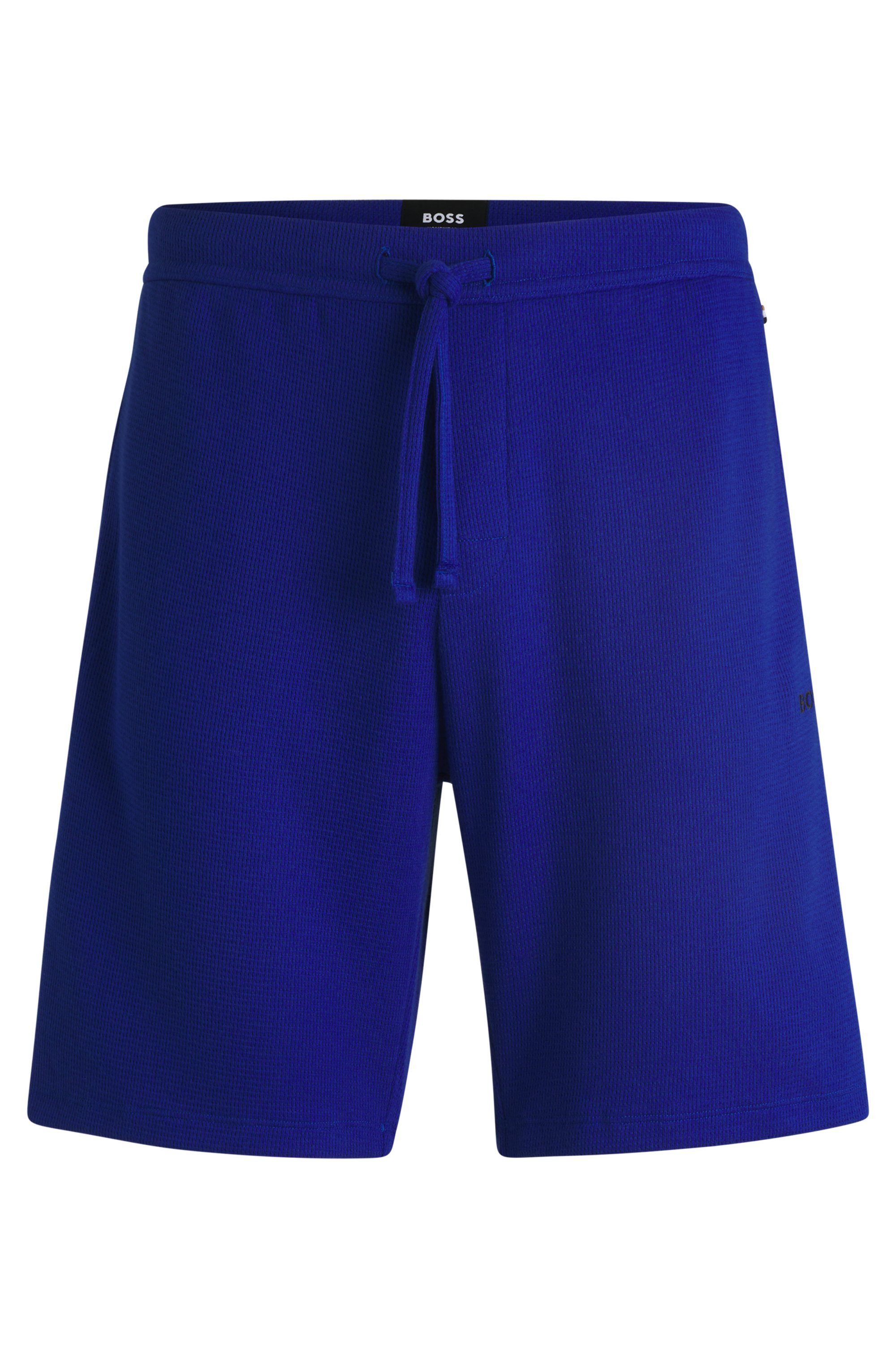 BOSS Pyjamashort Waffle Shorts