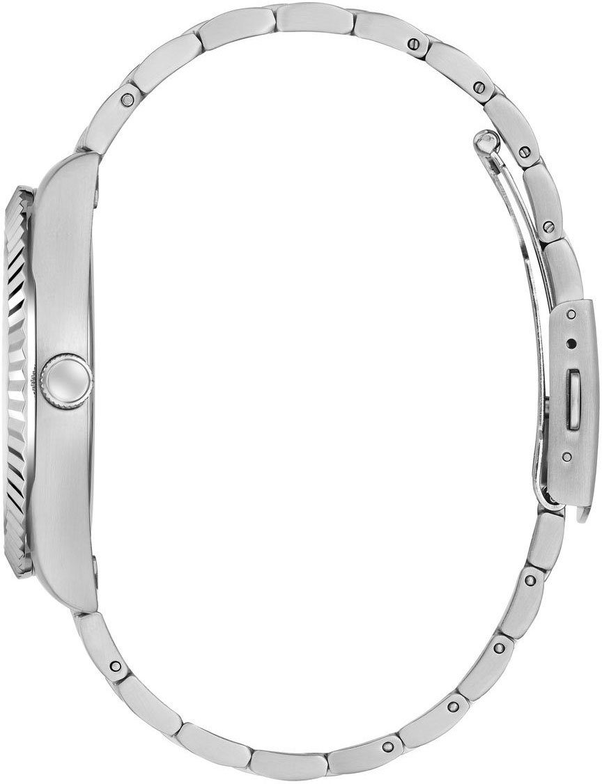 Guess Kwartshorloge CONNOISSEUR Armbanduhr, herenhorloge, datum, weekdag, roestvrijstalen band