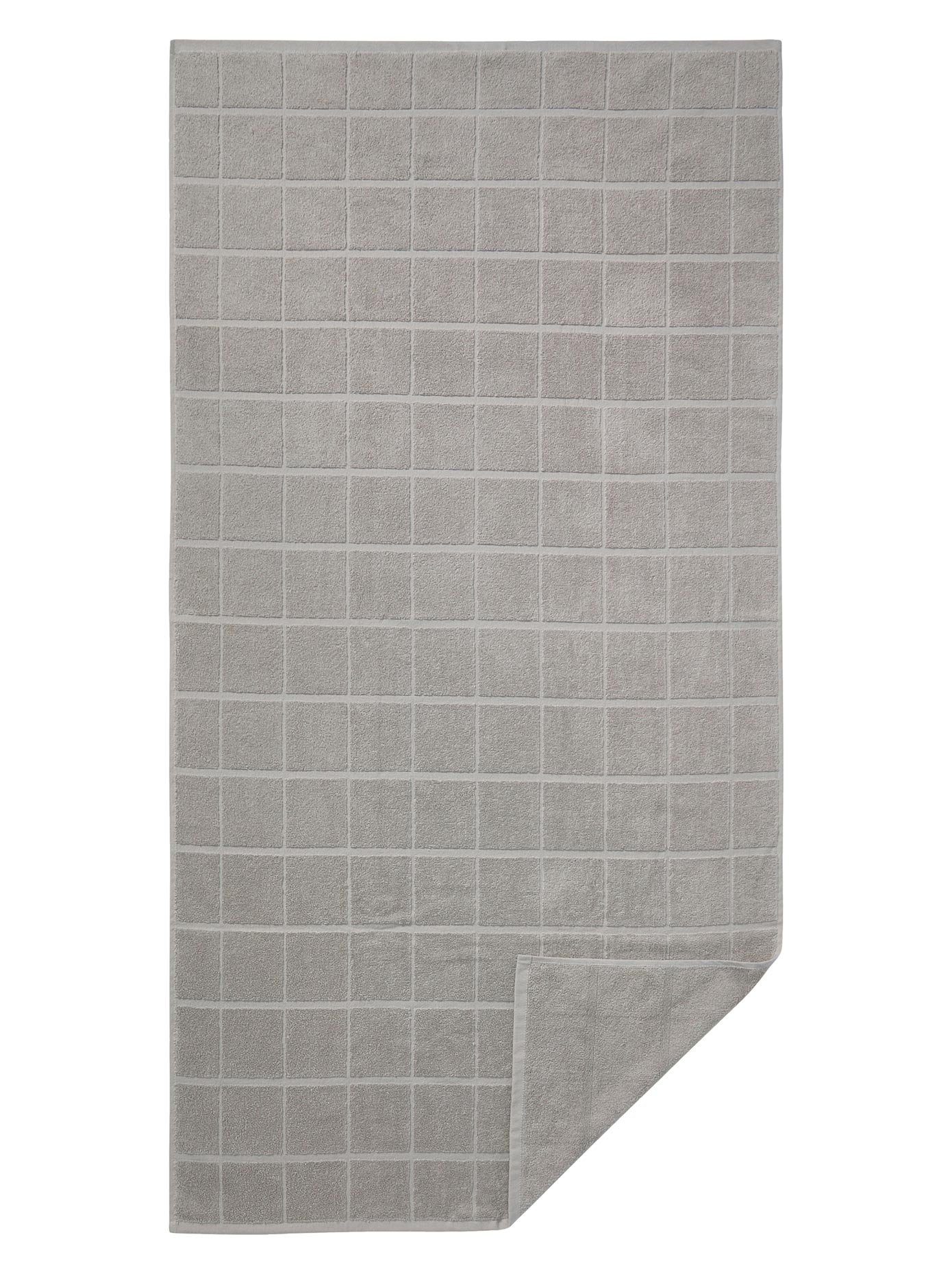 wäschepur Handdoek (1 stuk) handdoeken grijs