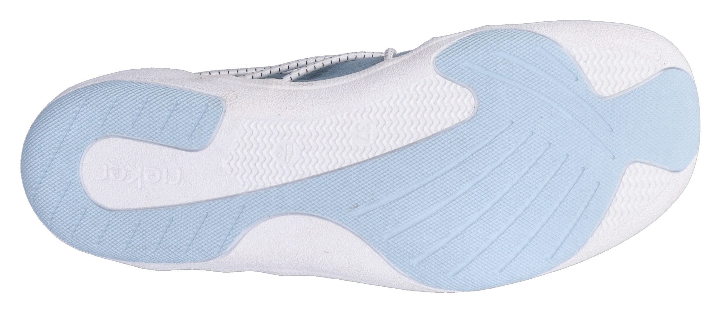 Rieker Slip-on sneakers , blote voeten schoen, instapschoen, slipper in vegan verwerking