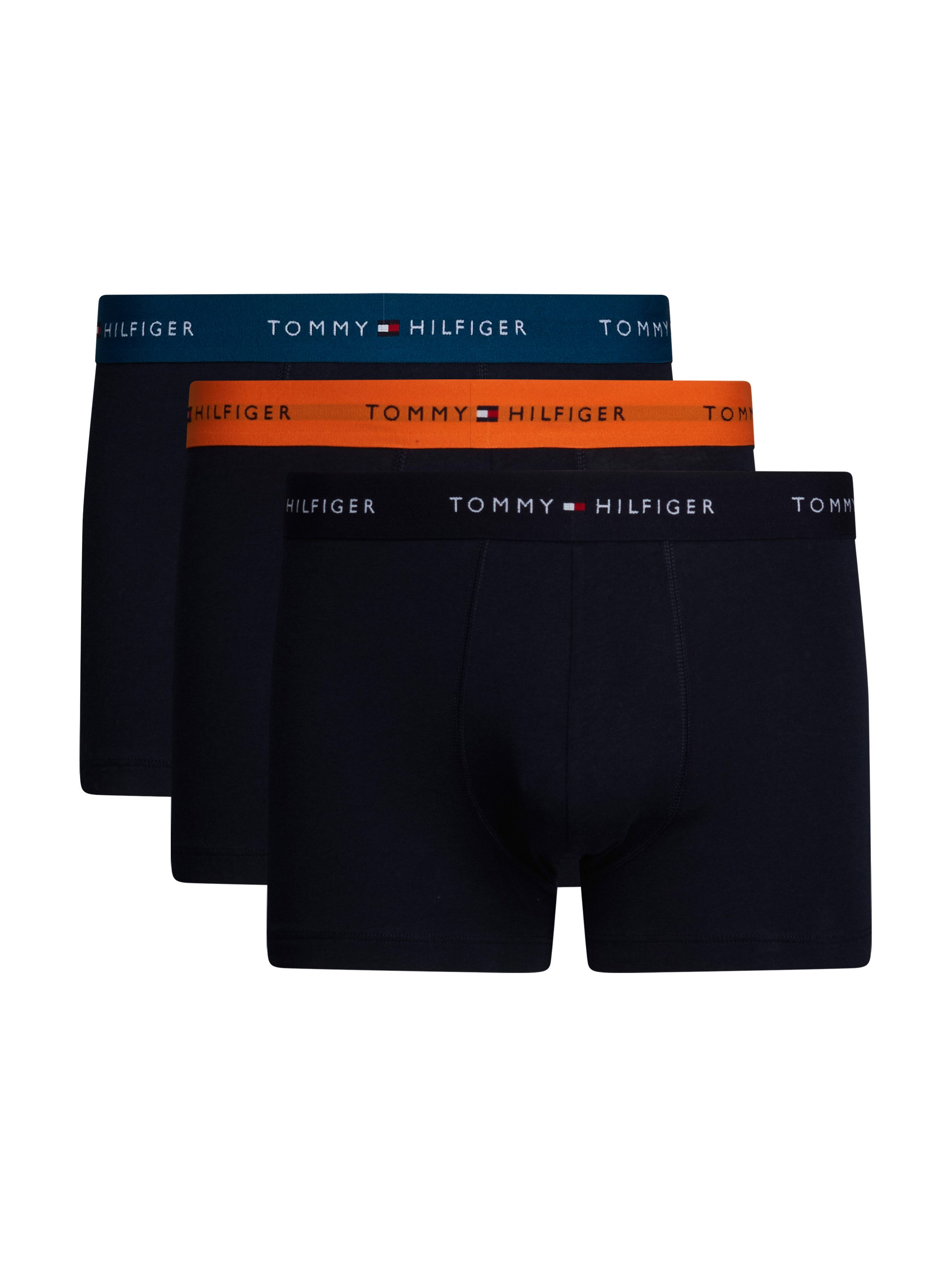 Tommy Hilfiger Boxershort met elastische band met logo in een set van 3 stuks