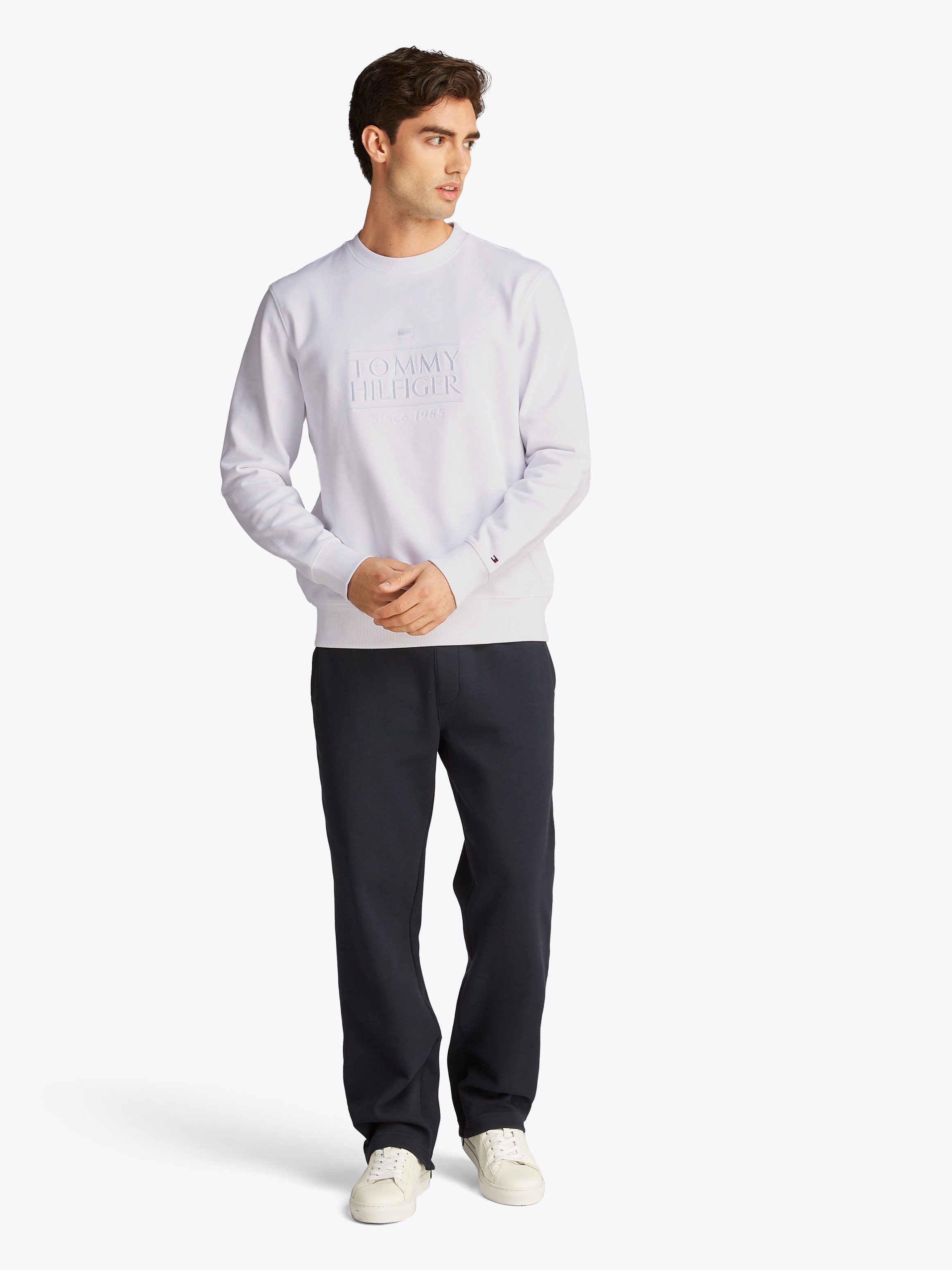 Tommy Hilfiger Sweatshirt HILFIGER EMBRO LOGO SWEATSHIRT