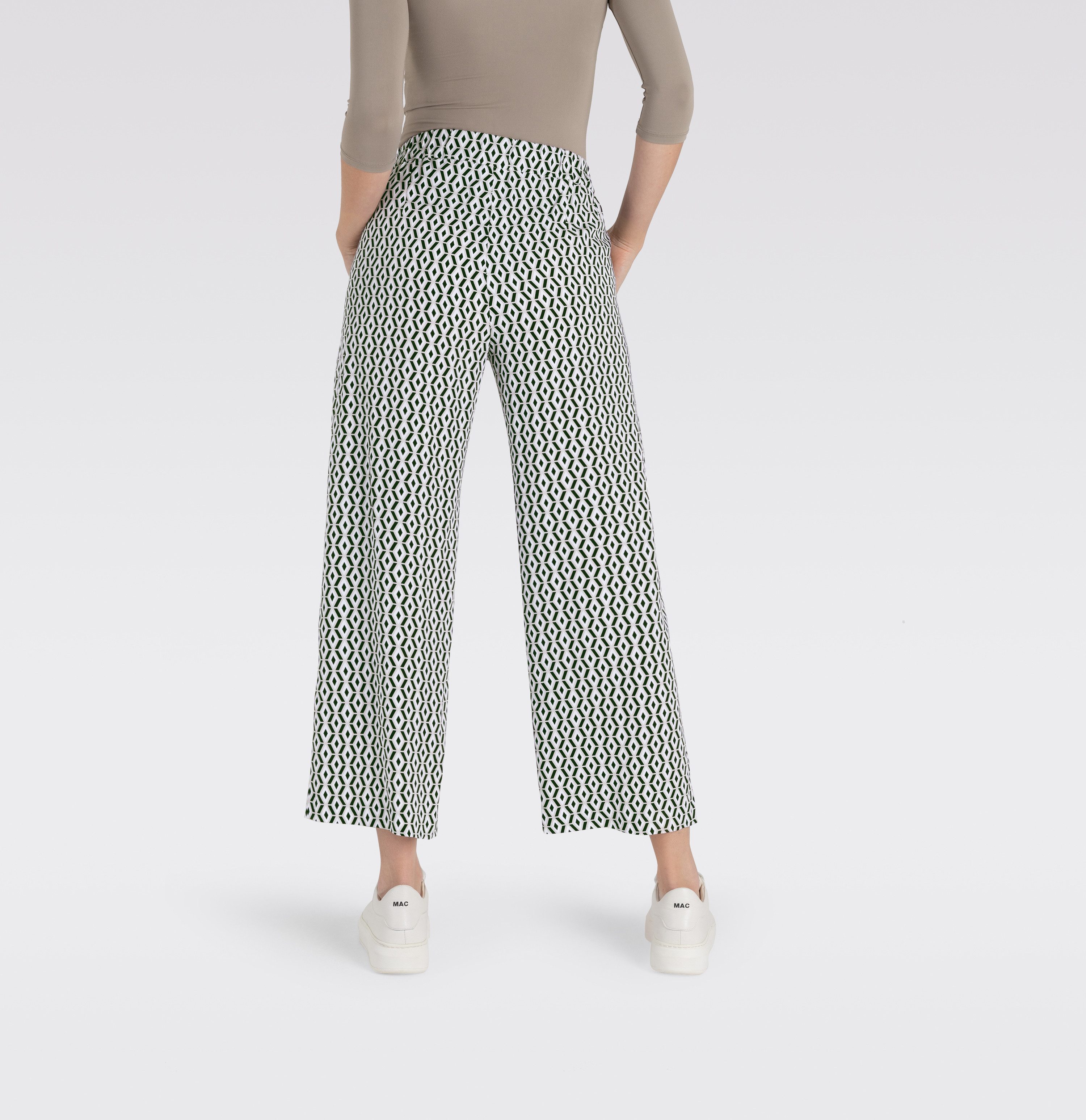 MAC 3/4 broek Chiara Cropped met wijde, rechte pijp