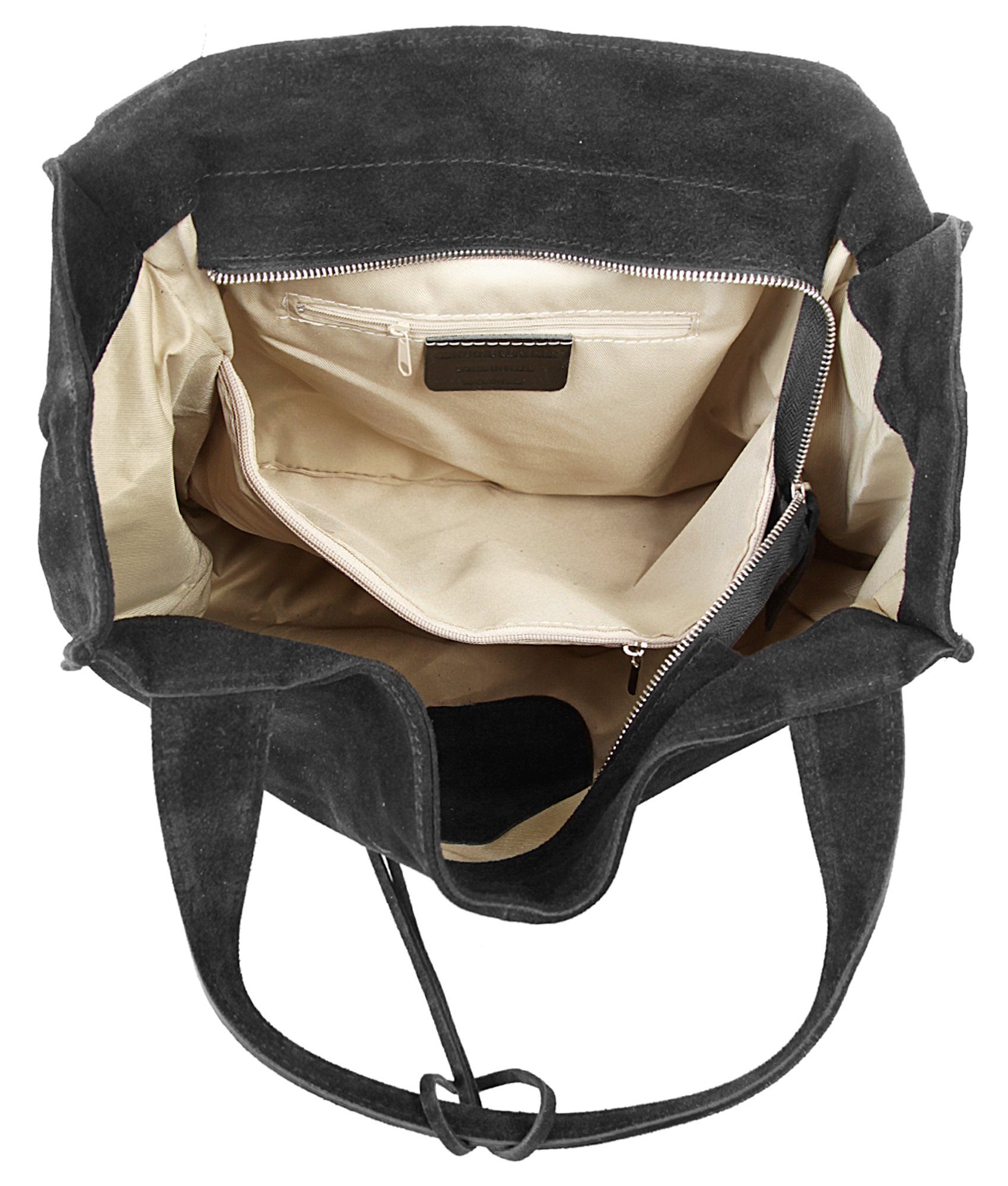 Forty Degrees Shopper echt leer, made in italy