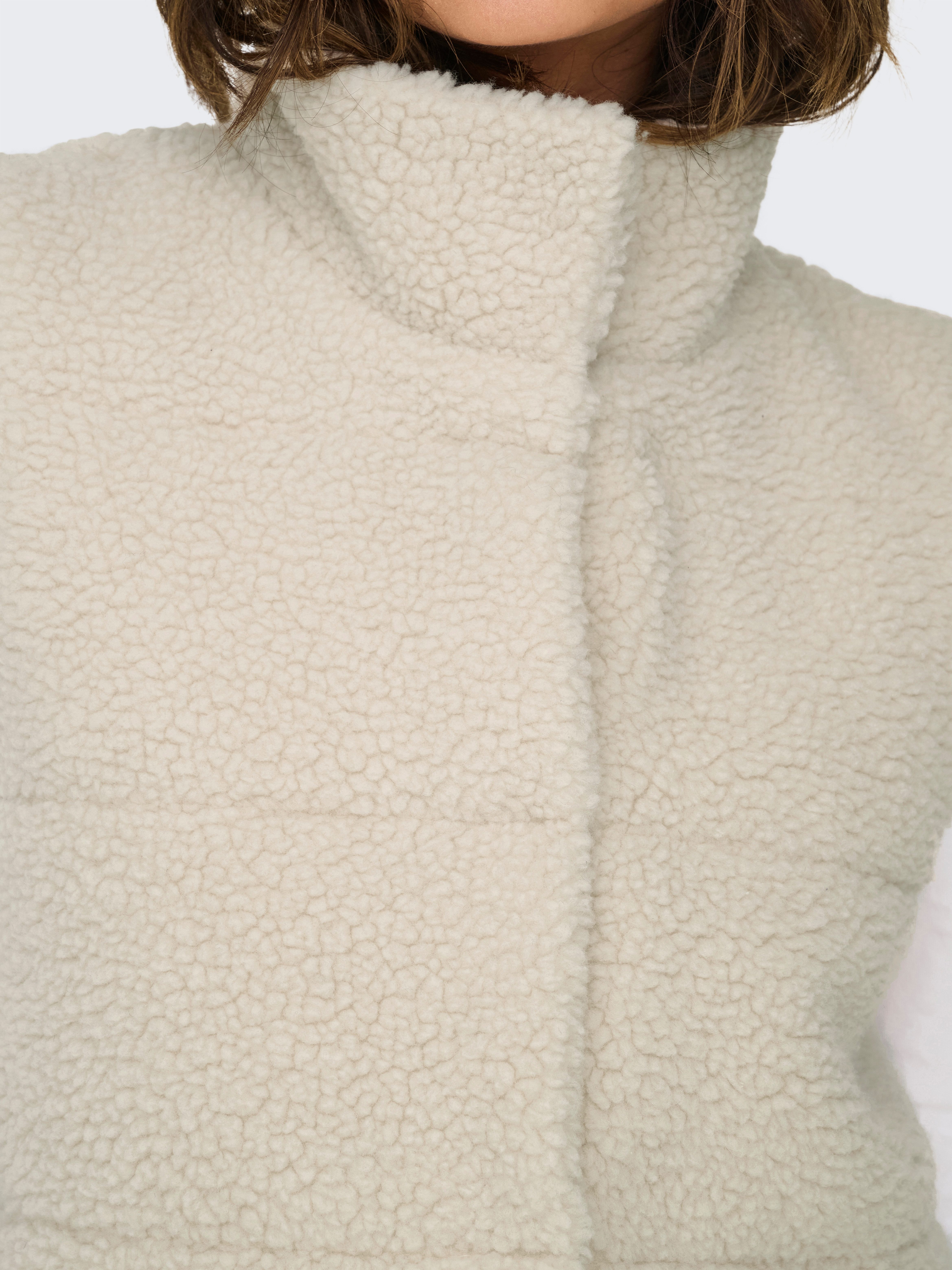 Only Gilet ONLSANDRA TEDDY WAISTCOAT LIFE OTW NOOS