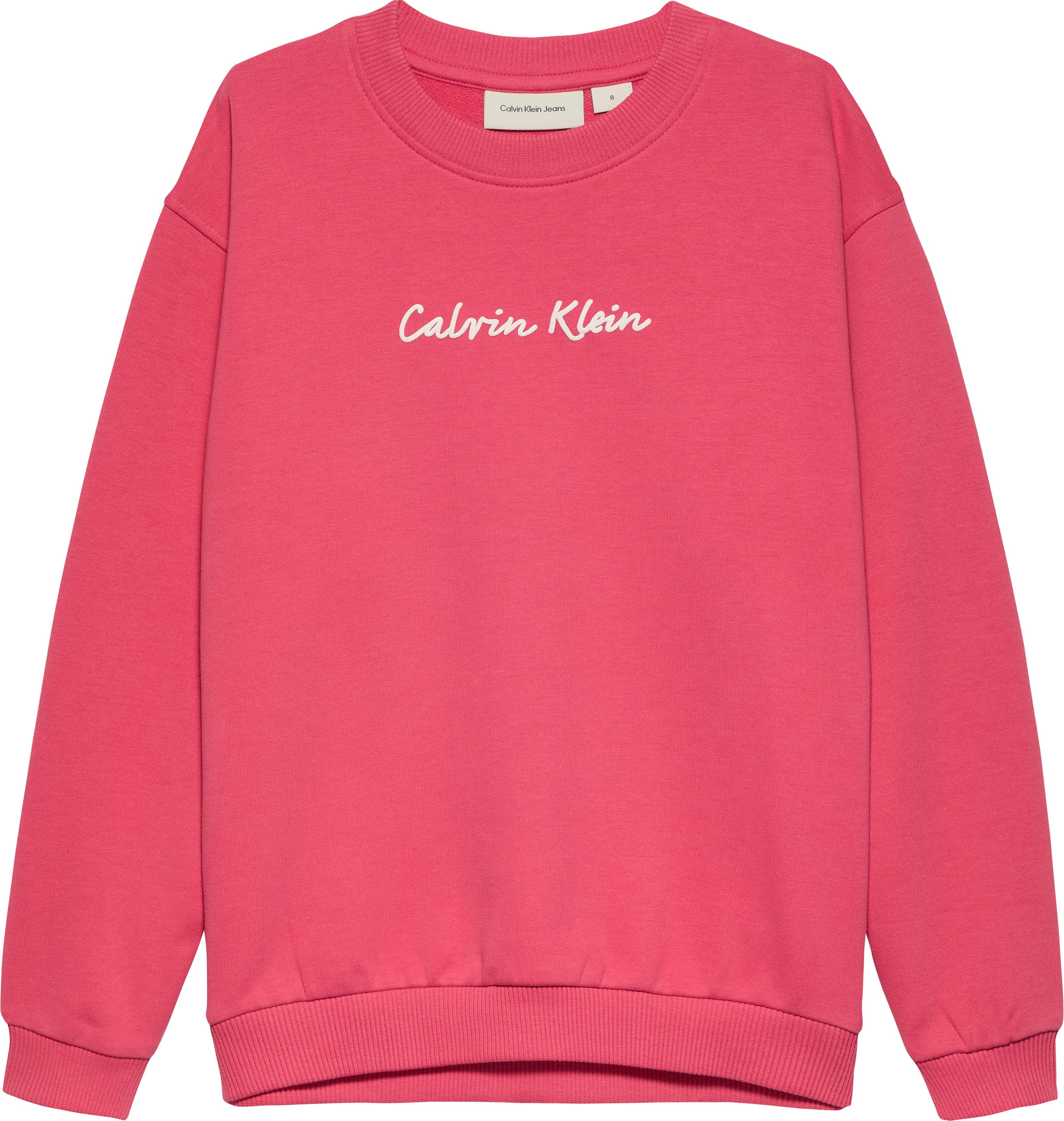 Calvin Klein Sweatshirt SCRIPT LOGO CN SWEATSHIRT