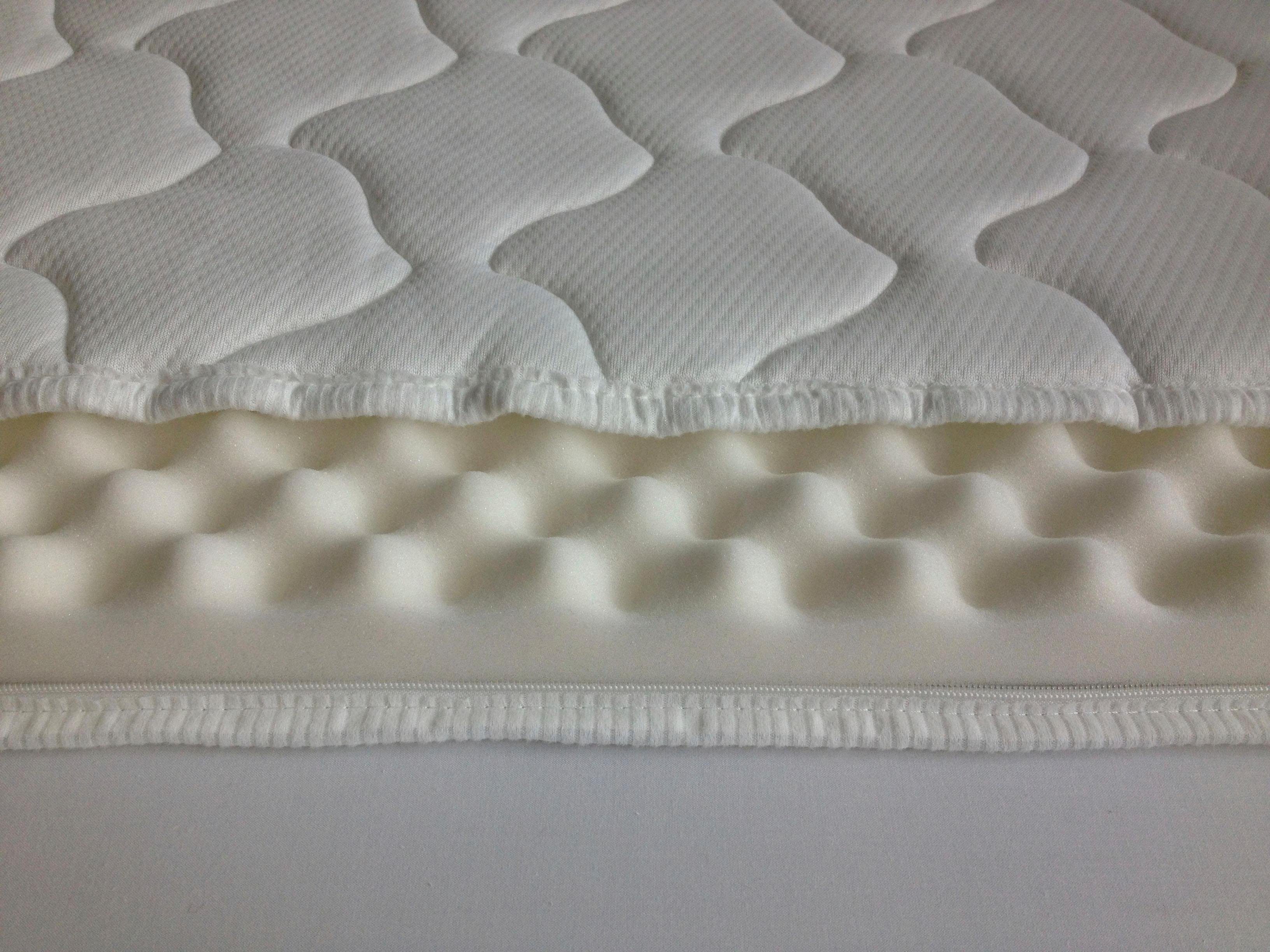 set one by Musterring Topmatras Florida van comfortschuim (1 stuk) topmatrassen maat 200 cm x 200 cm wit