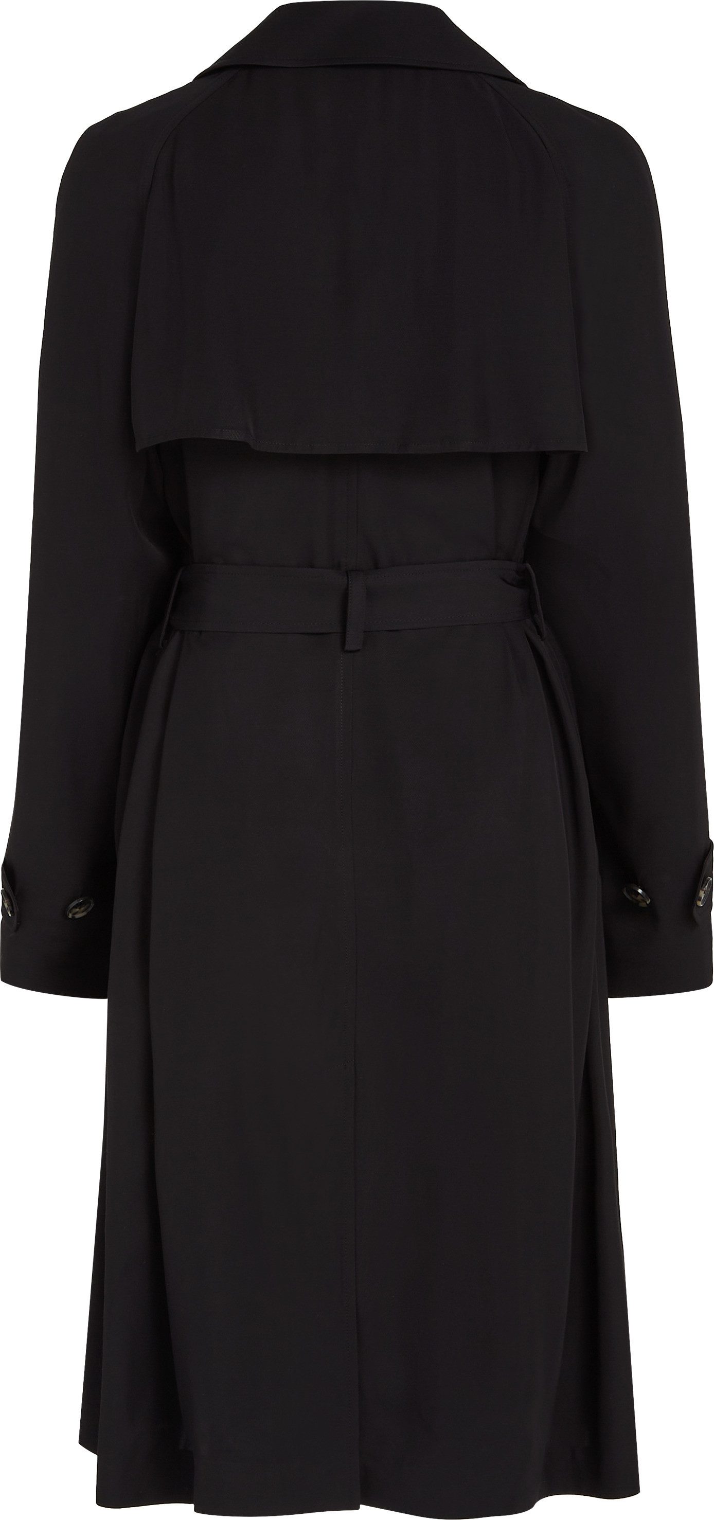 Tommy Hilfiger Trenchcoat ESSENTIAL FLUID TRENCH met riem, met rugpas, met raglanmouwen