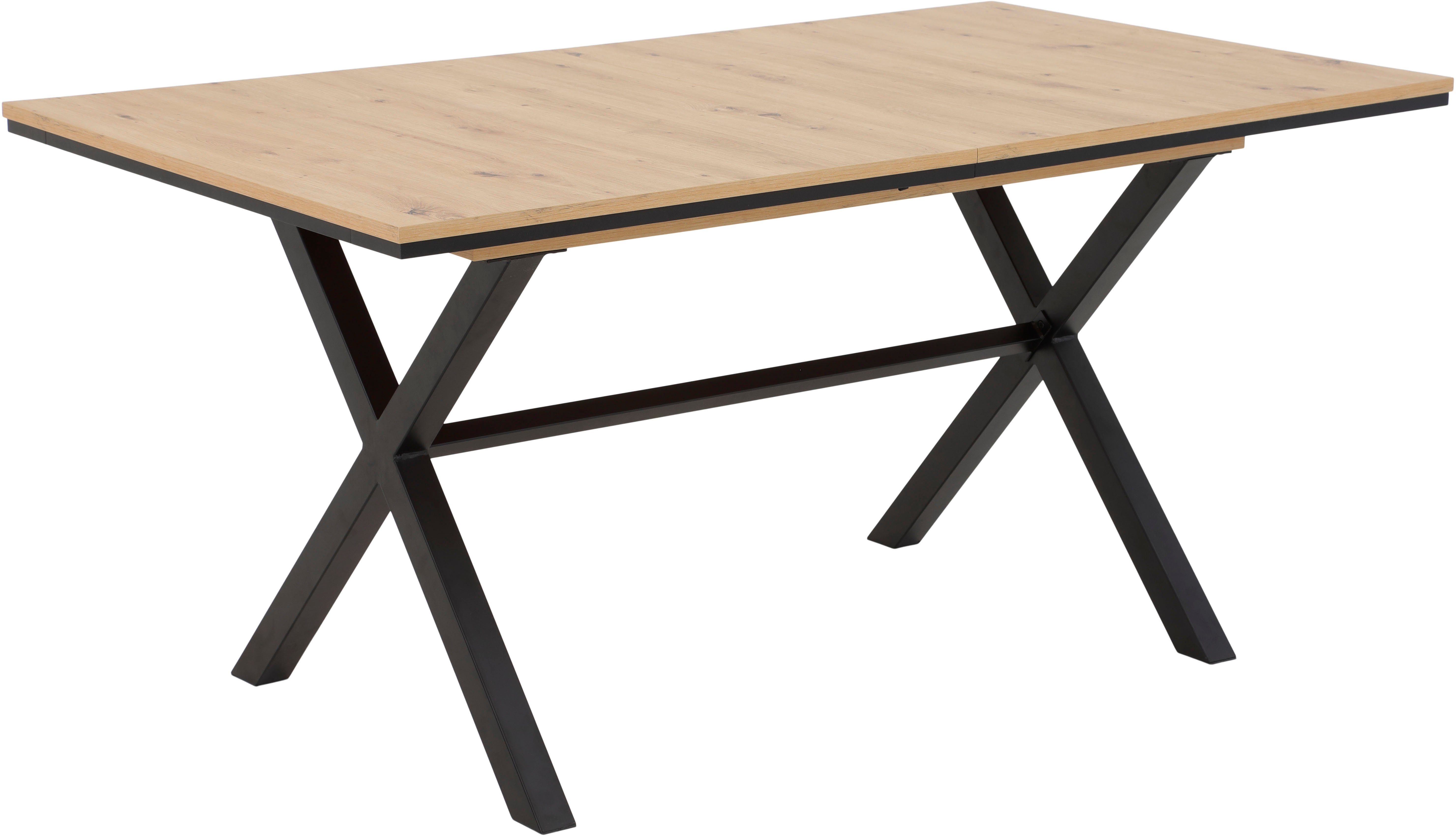 HELA Eethoek Uittrekbaar 160 - 200 cm, fauteuil 360° draaibaar (set, 5-delig)