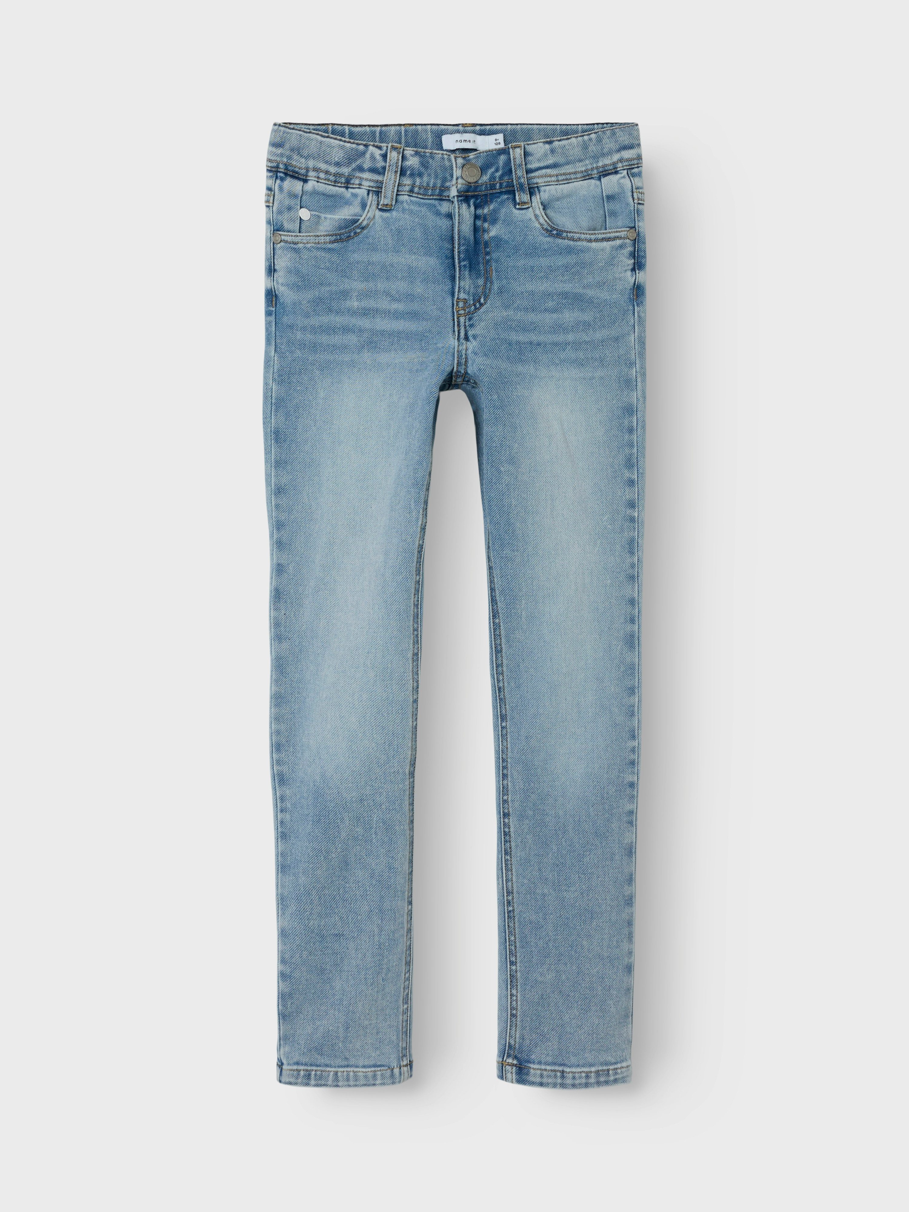 Name It Slim fit jeans NKMTHEO XSLIM JEANS 1280-GY NOOS