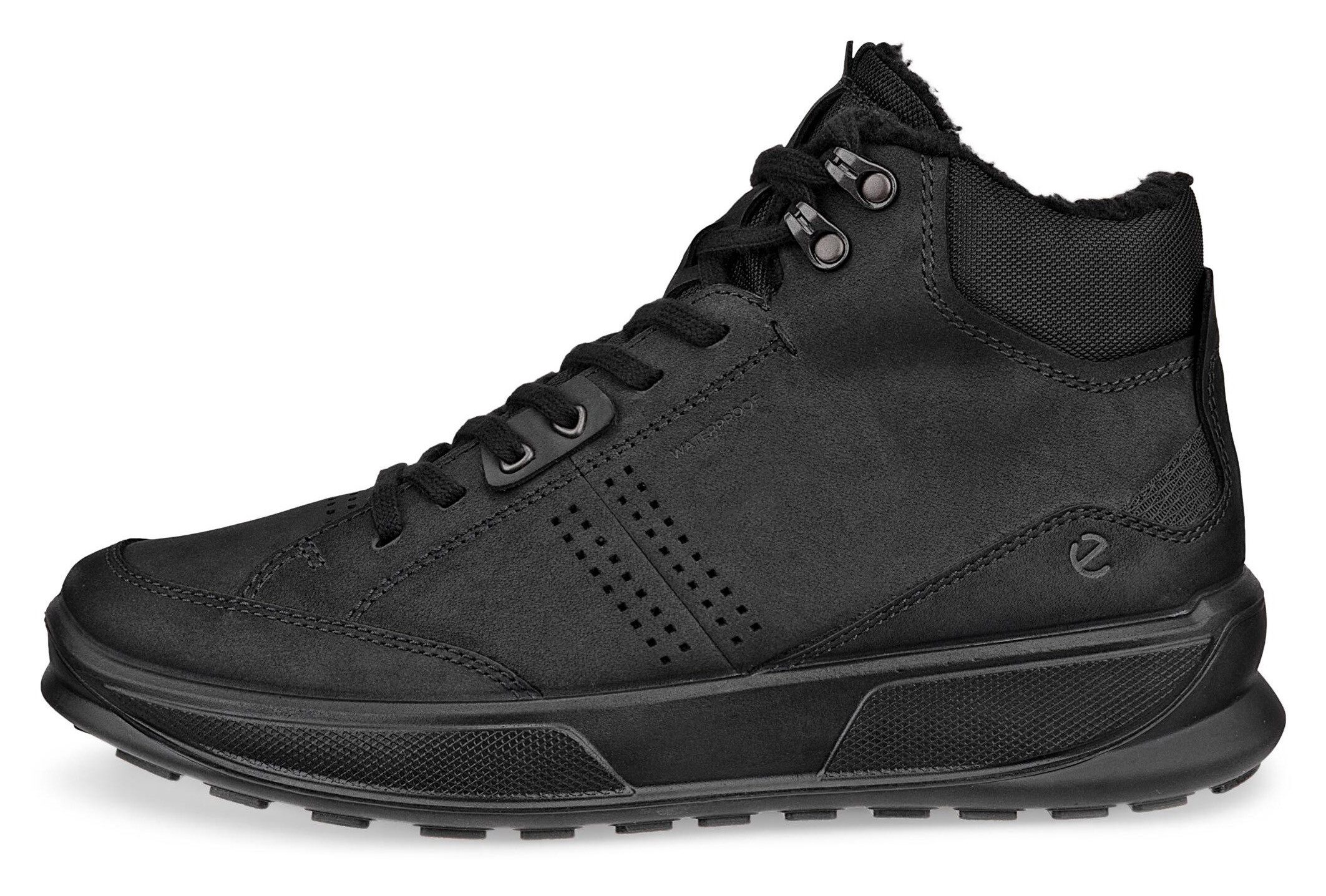 Ecco Veterschoenen ByWay 2.0 enkellaars, high top sneaker met schaptrandvering