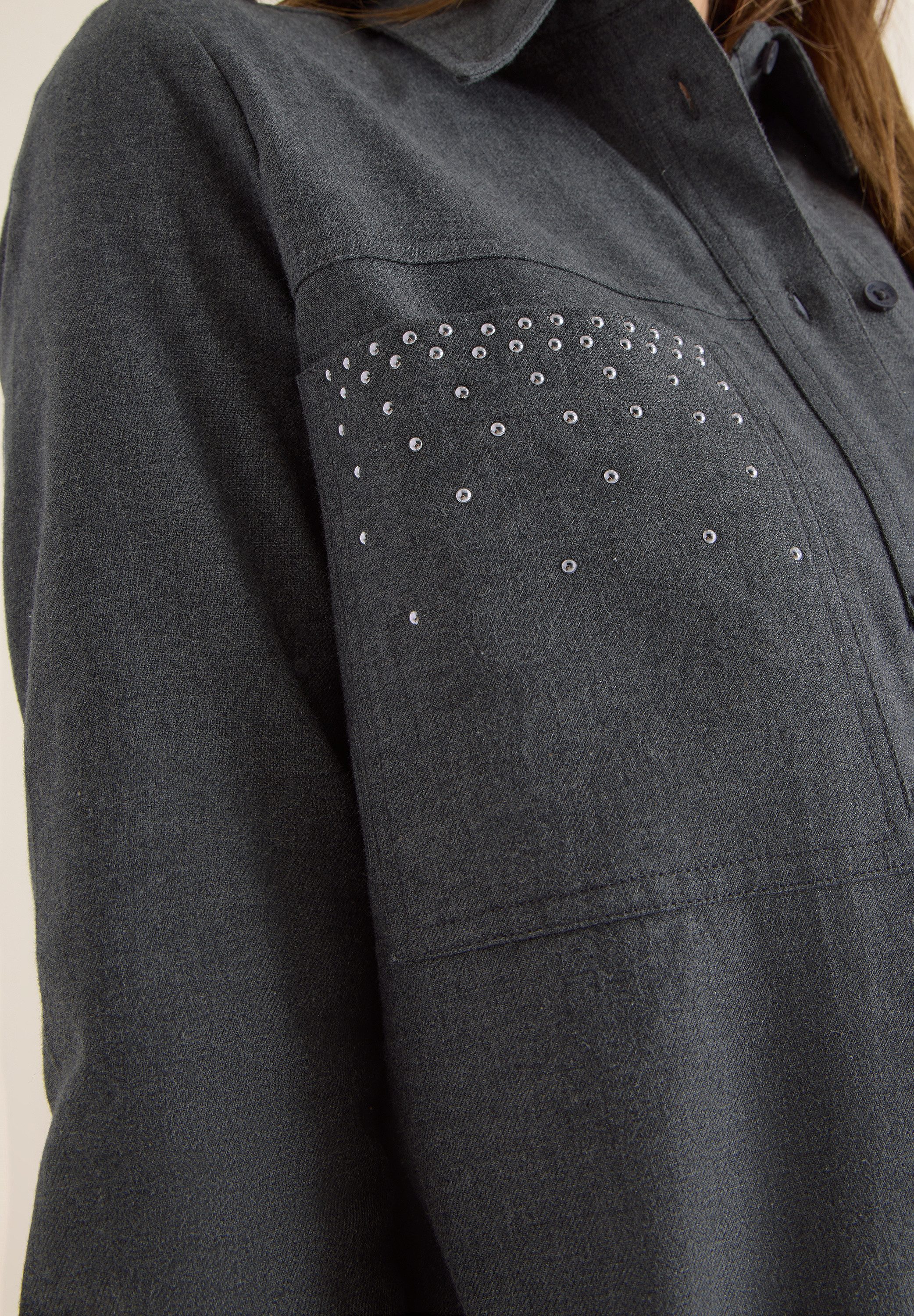 Cecil Flanellen blouse