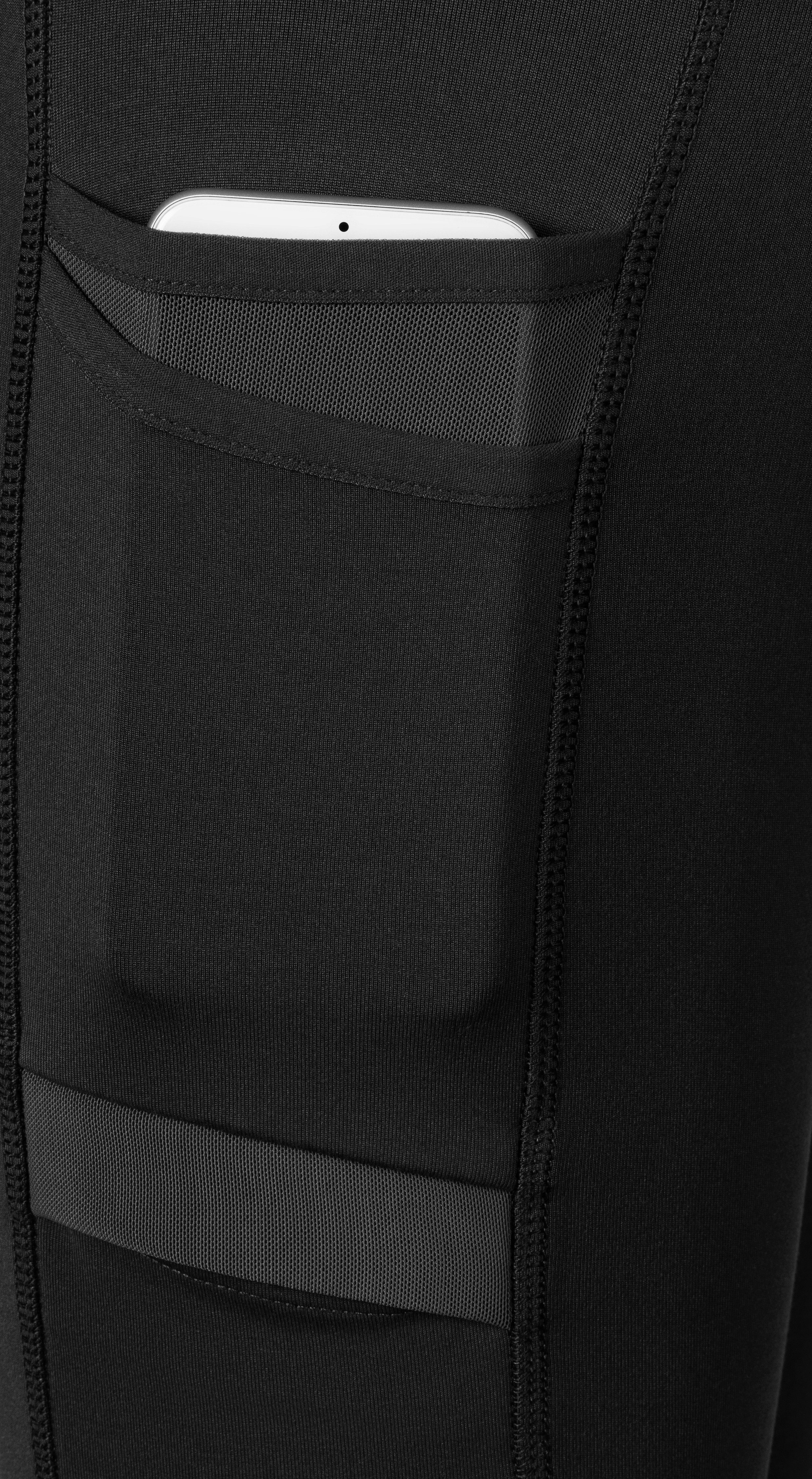 active by Lascana Runningtights Hybrid Leggings Hybride leggings, trekkingbroek met praktische zakken