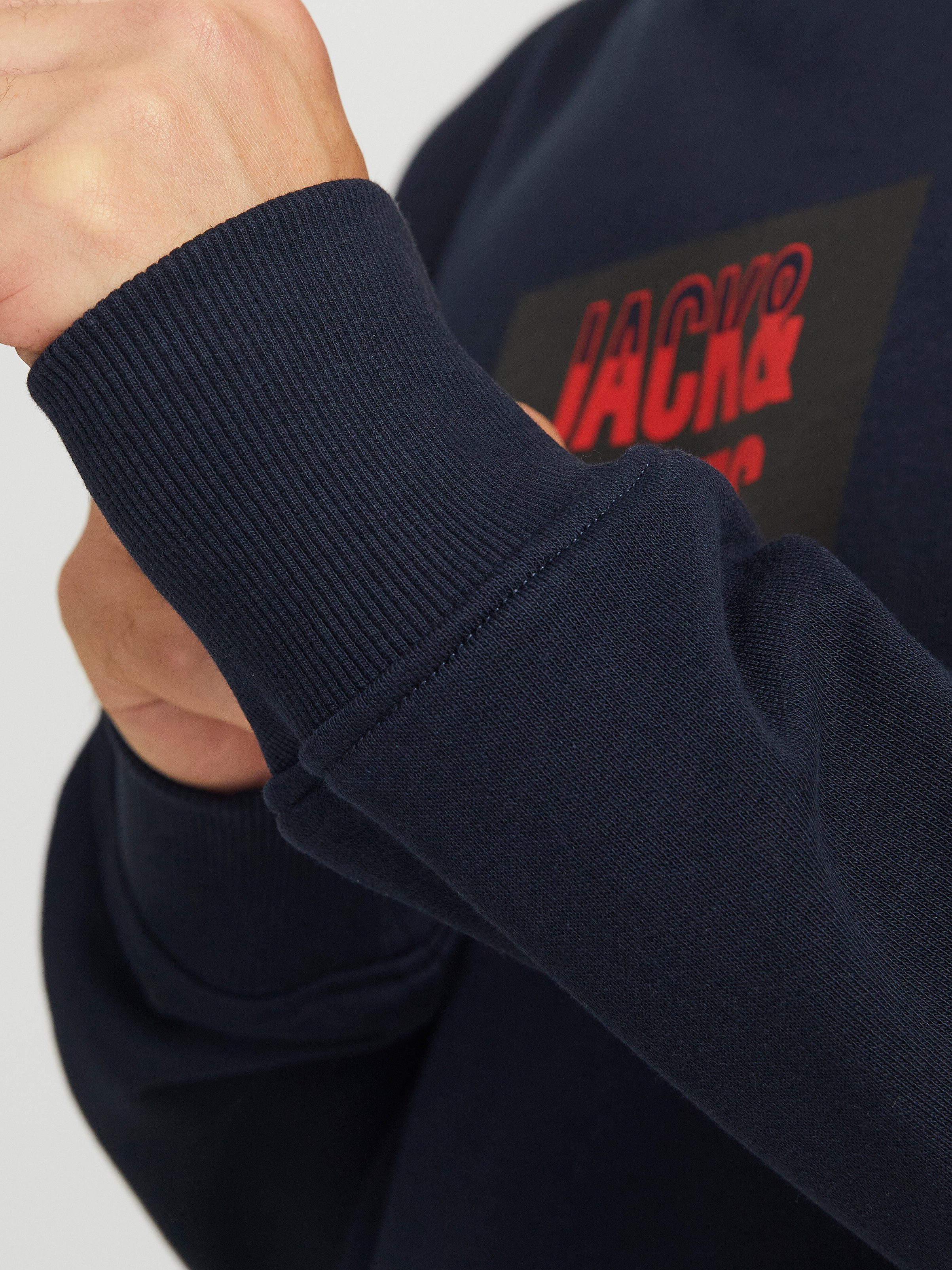 Jack & Jones Sweatshirt JJHUDSON SWEAT CREW NECK