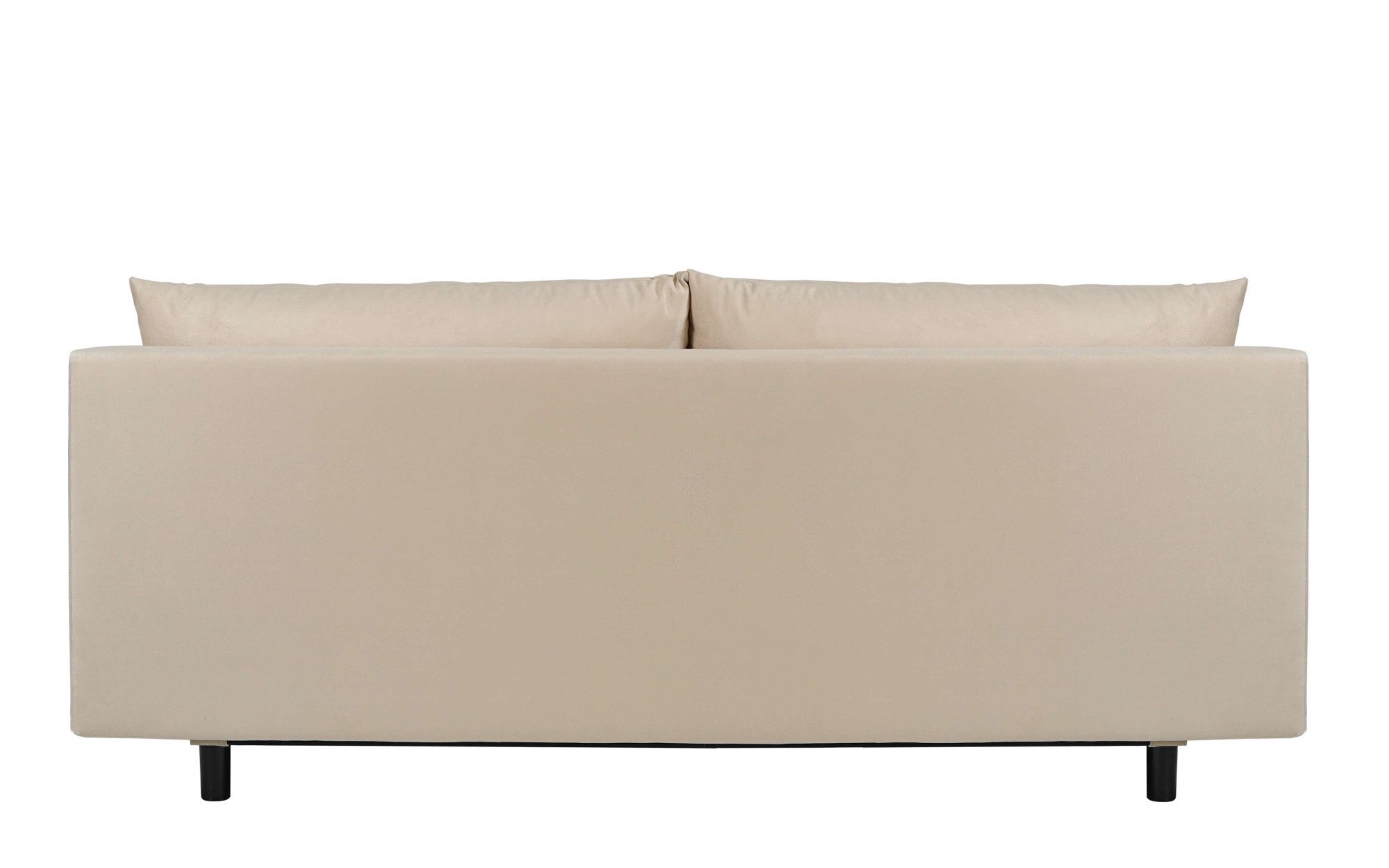 INOSIGN 3-zitsbank SAWYER slaapbank met bedlade en golfvering onderhoudsvriendelijke bekleding: velvet & structuur, b/d/h 193/86/83,5 cm