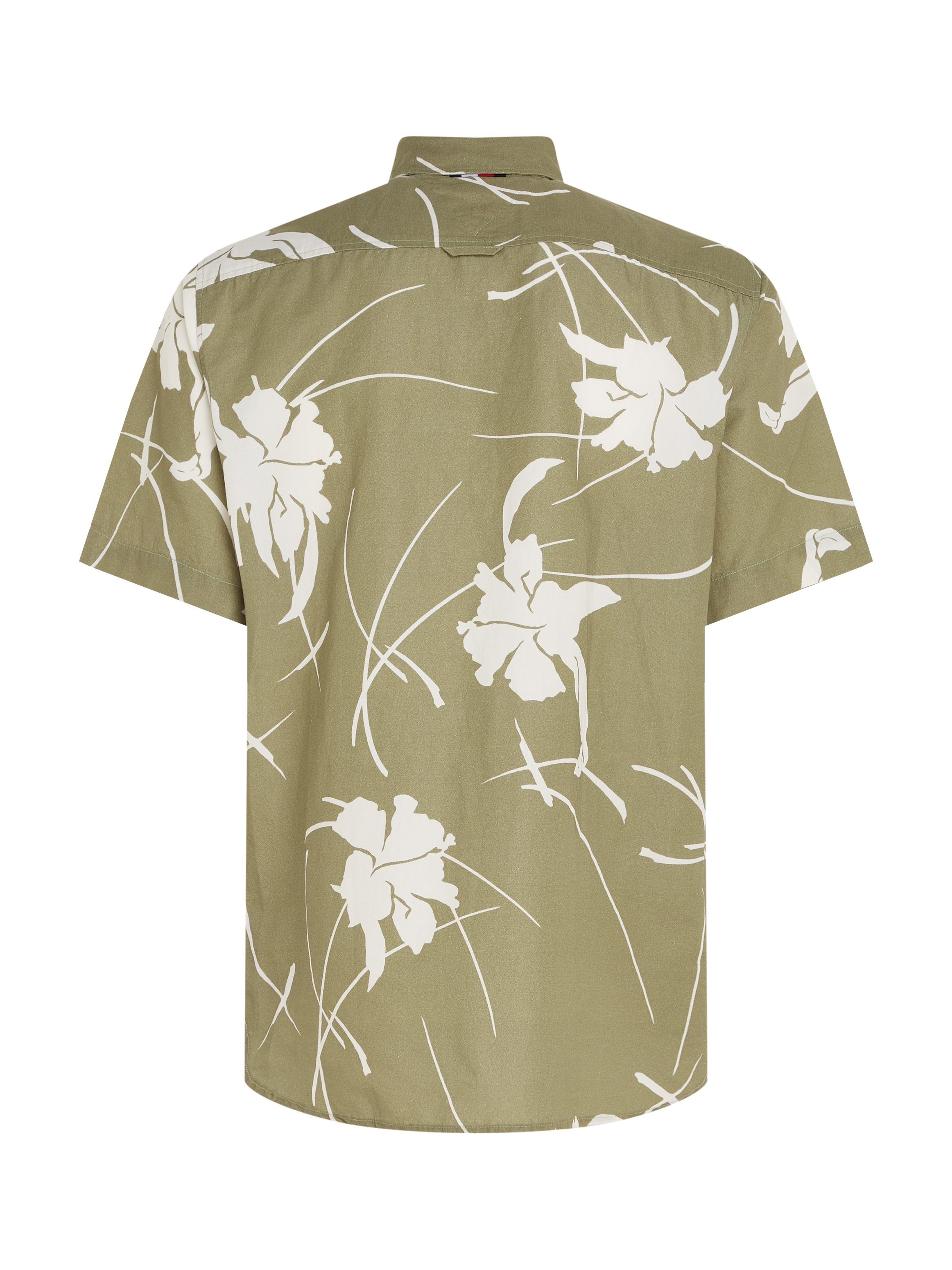 Tommy Hilfiger Overhemd met korte mouwen LARGE TROPICAL PRT SHIRT