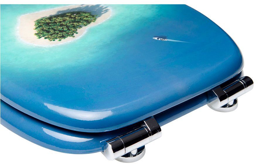 Sanilo Toiletzitting Dream Island met soft-closemechanisme