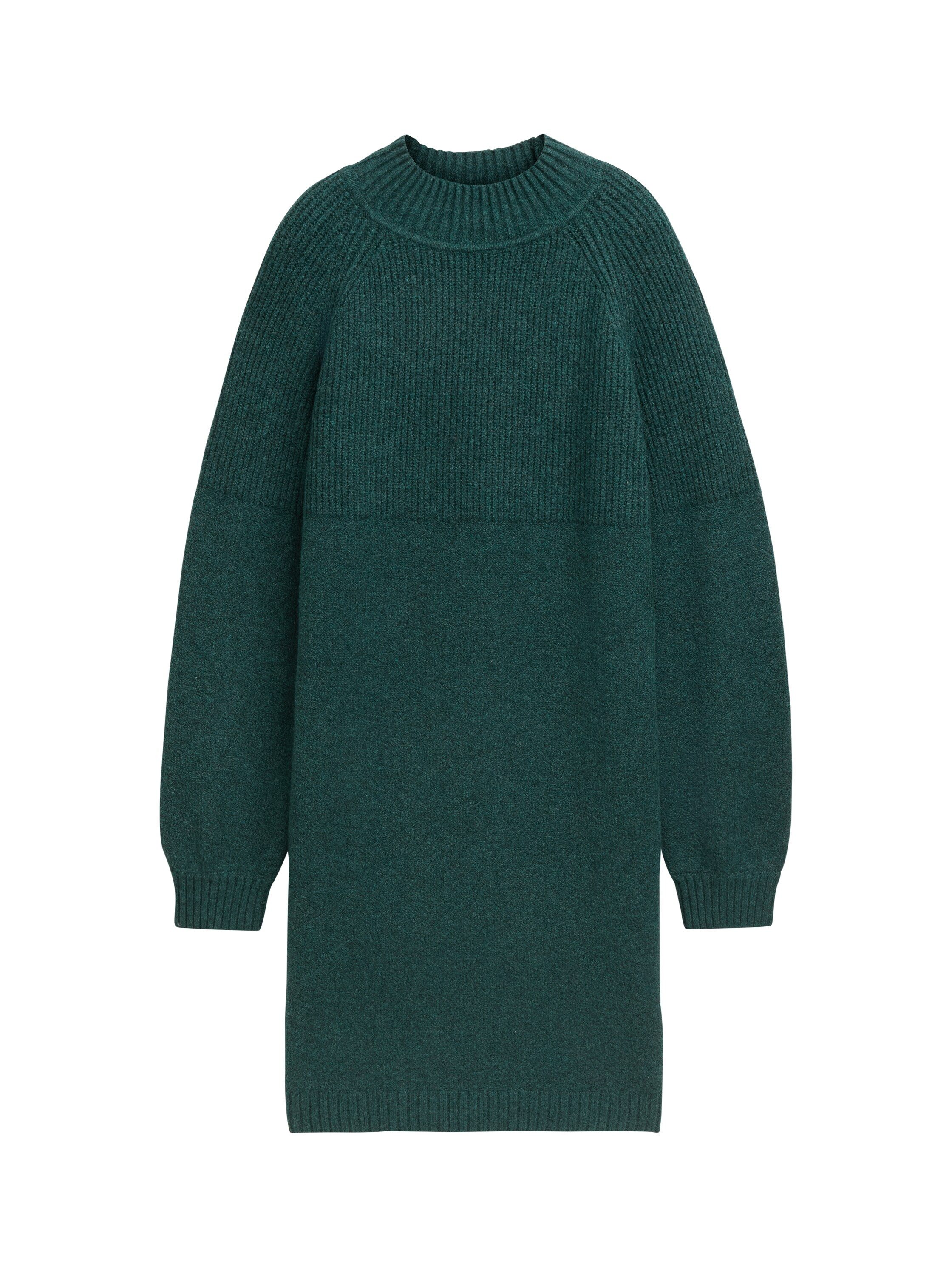 Tom Tailor Denim Gebreide jurk met ribstructuur