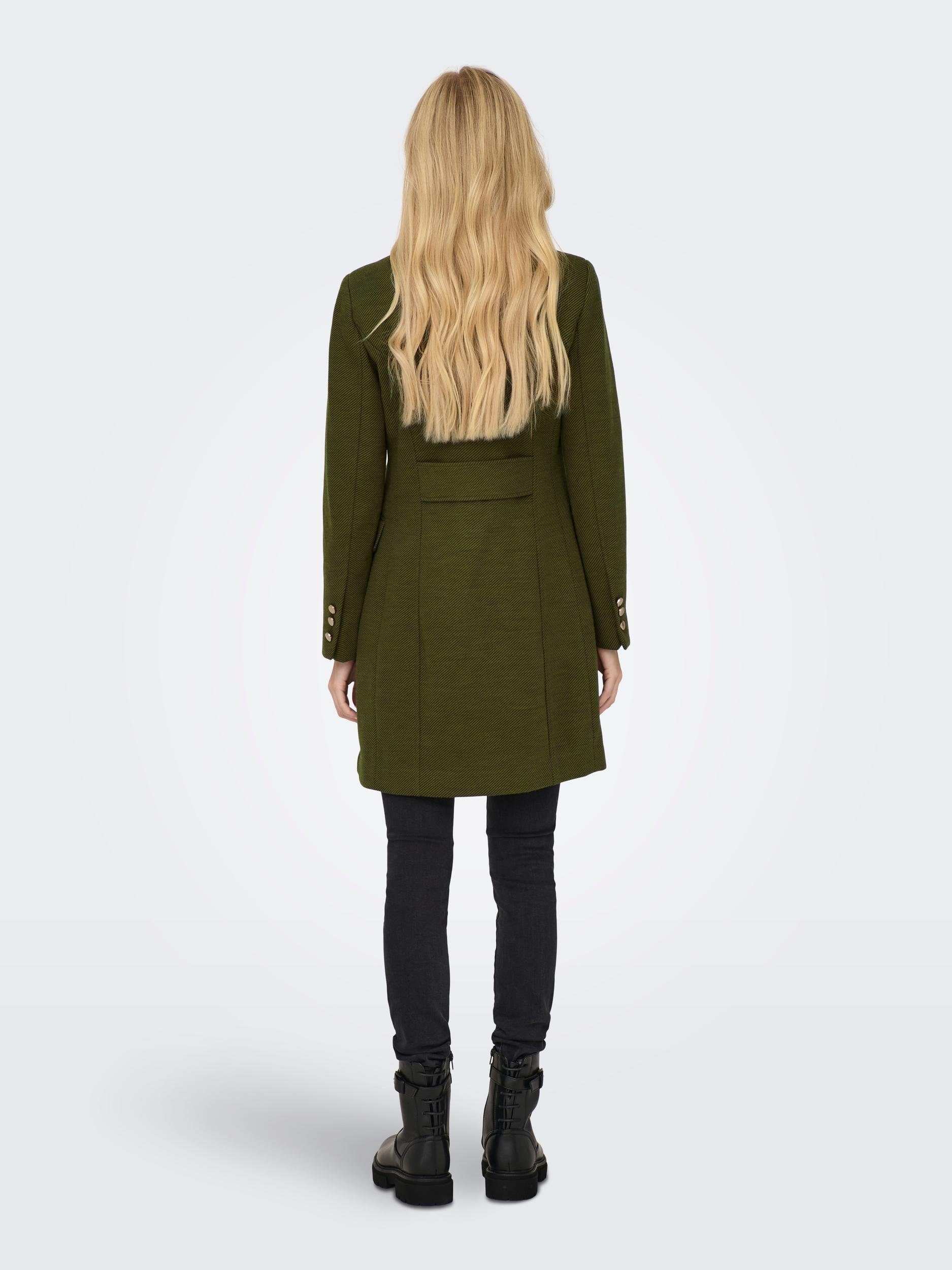 Only Korte jas ONLMOLLY FITTED COAT CC OTW