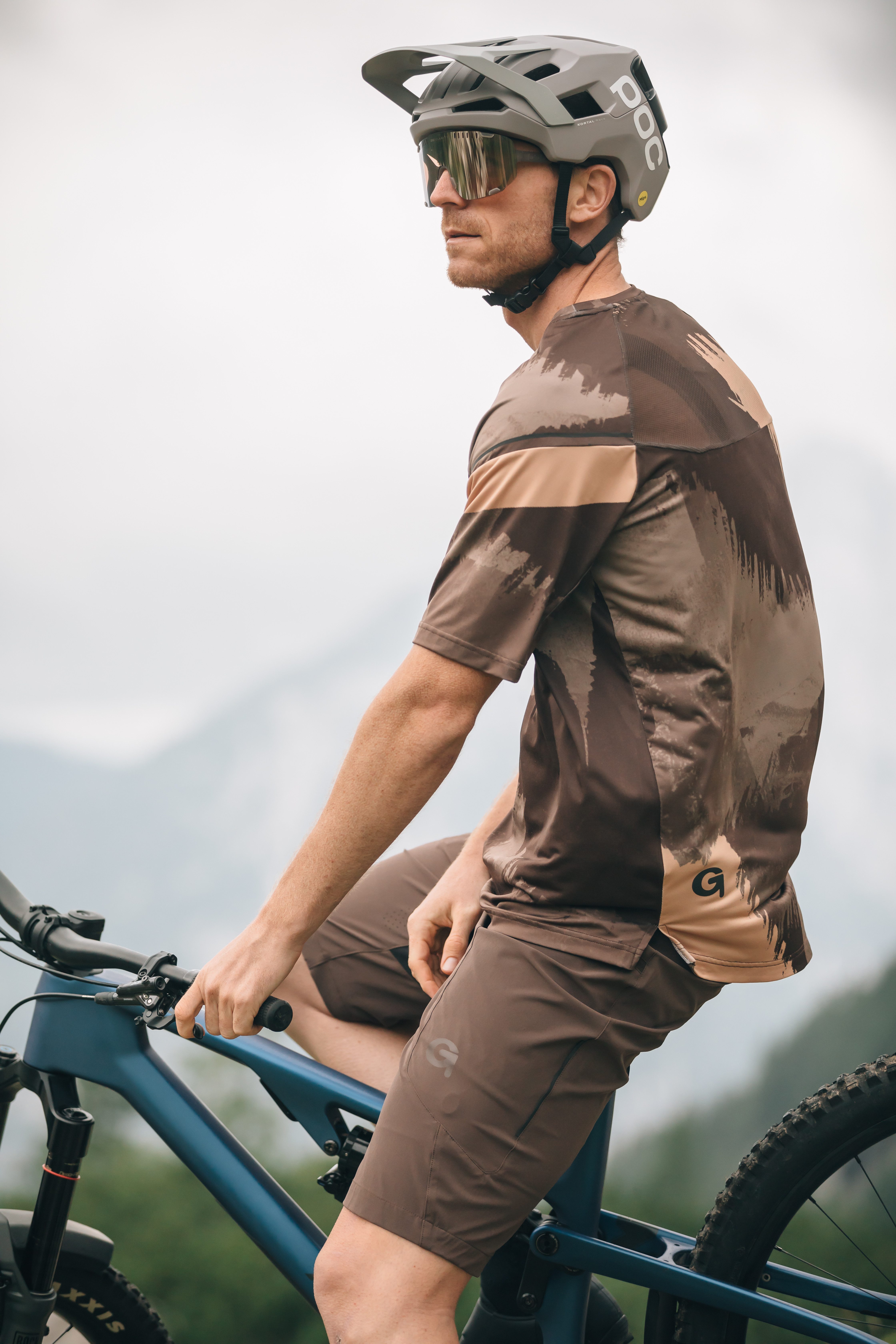 Gonso Fietsbroekje VALDES Heren bike-shorts, ademende MTB fietspants, verstelbare band