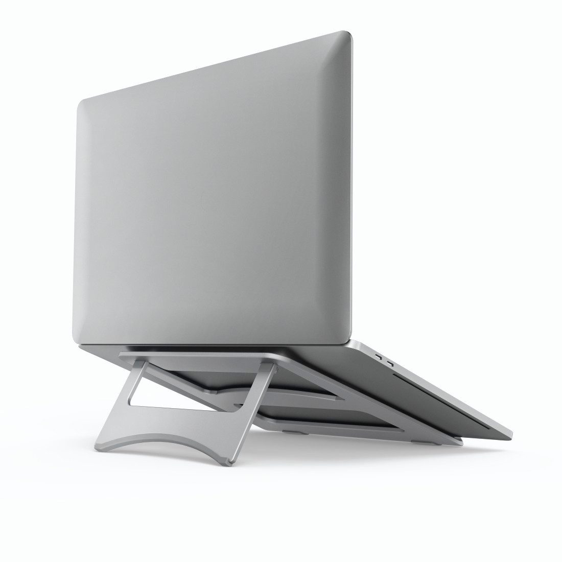 Hama Laptop standaard Laptopstandaard "Aluminium", opvouwbaar, tot 40 cm (15,6"), zilverkleur