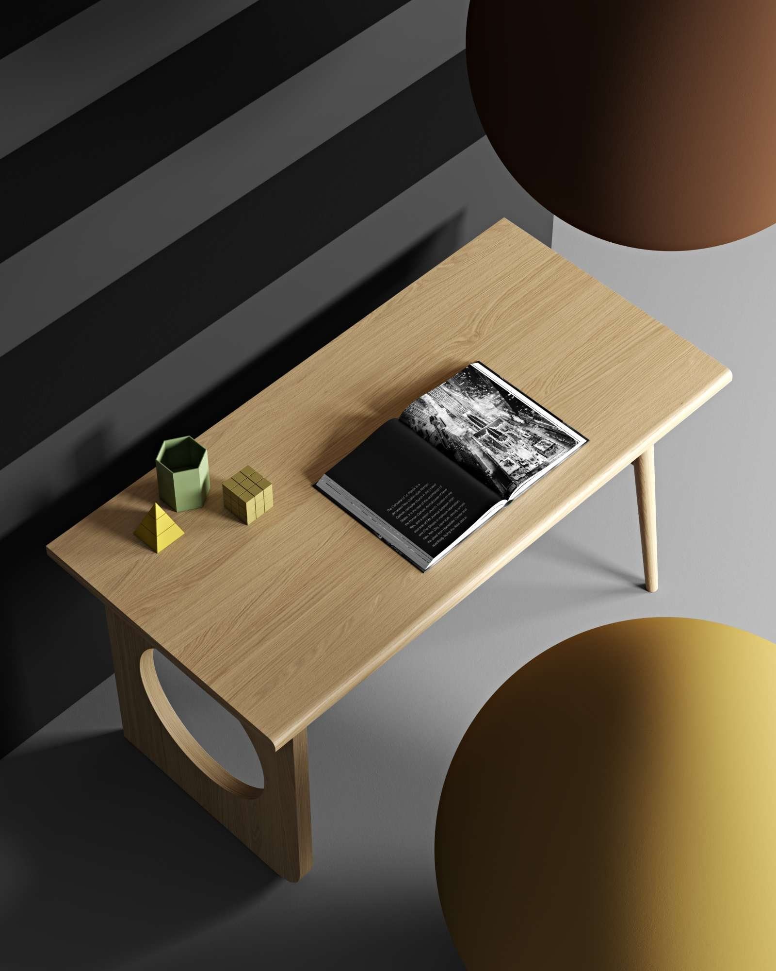 Woodman Bureau BAU bijzonder design, breedte 140 cm