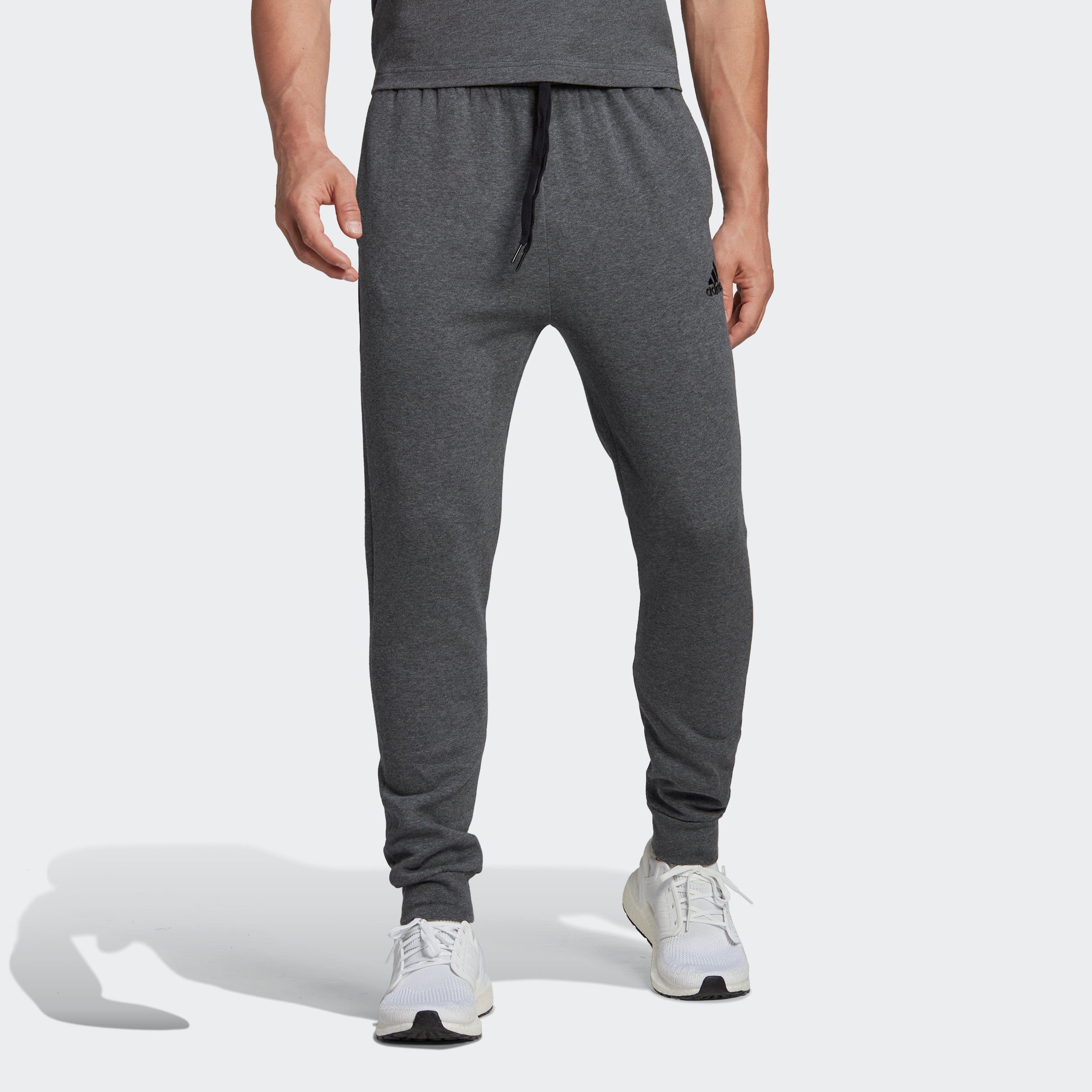 adidas Sportswear Sportbroek M FEELCOZY PANT (1-delig) heren sportbroeken maat XXL grijs