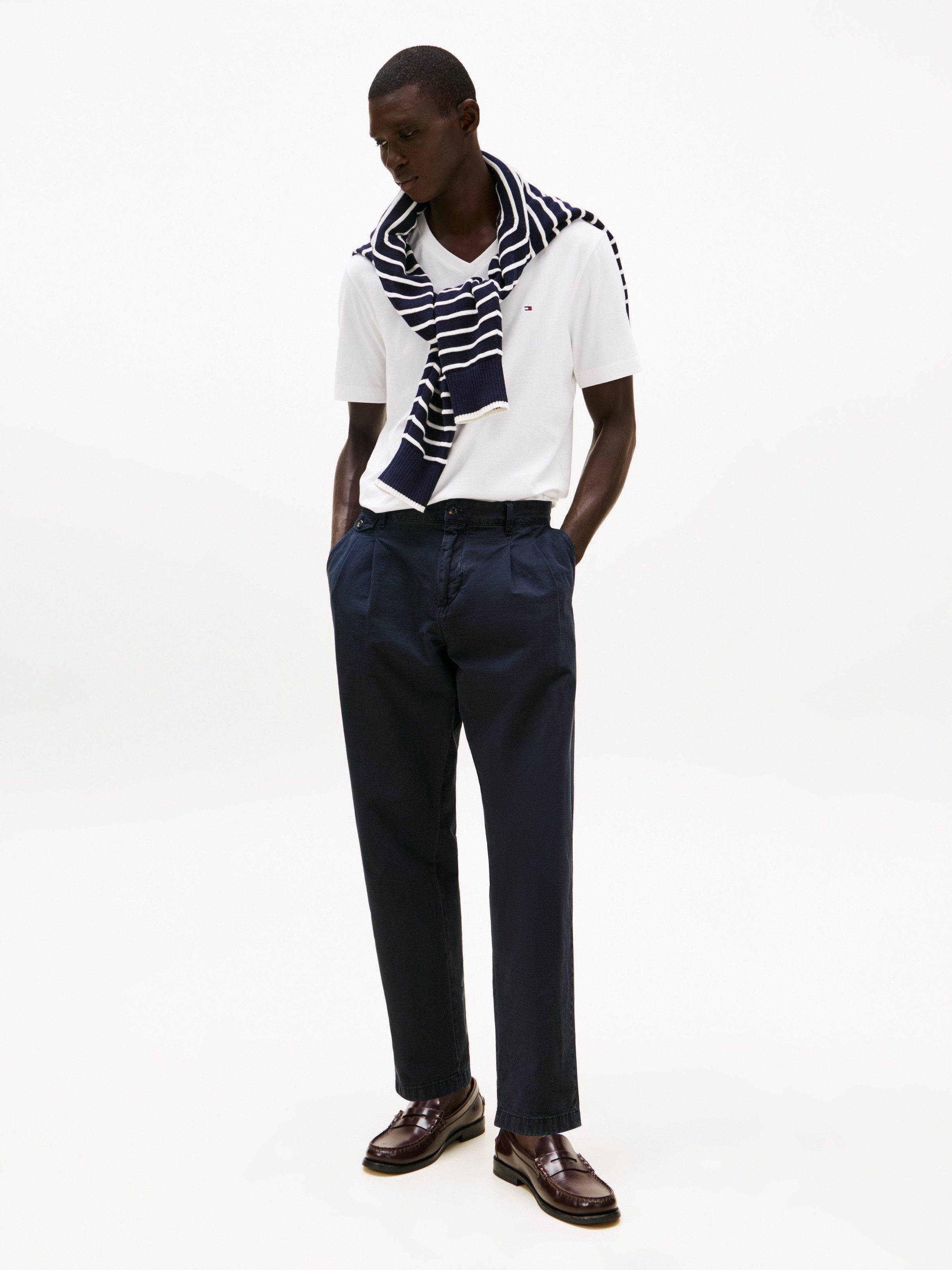 Tommy Hilfiger Shirt met V-hals ESSENTIAL V-NECK TEE