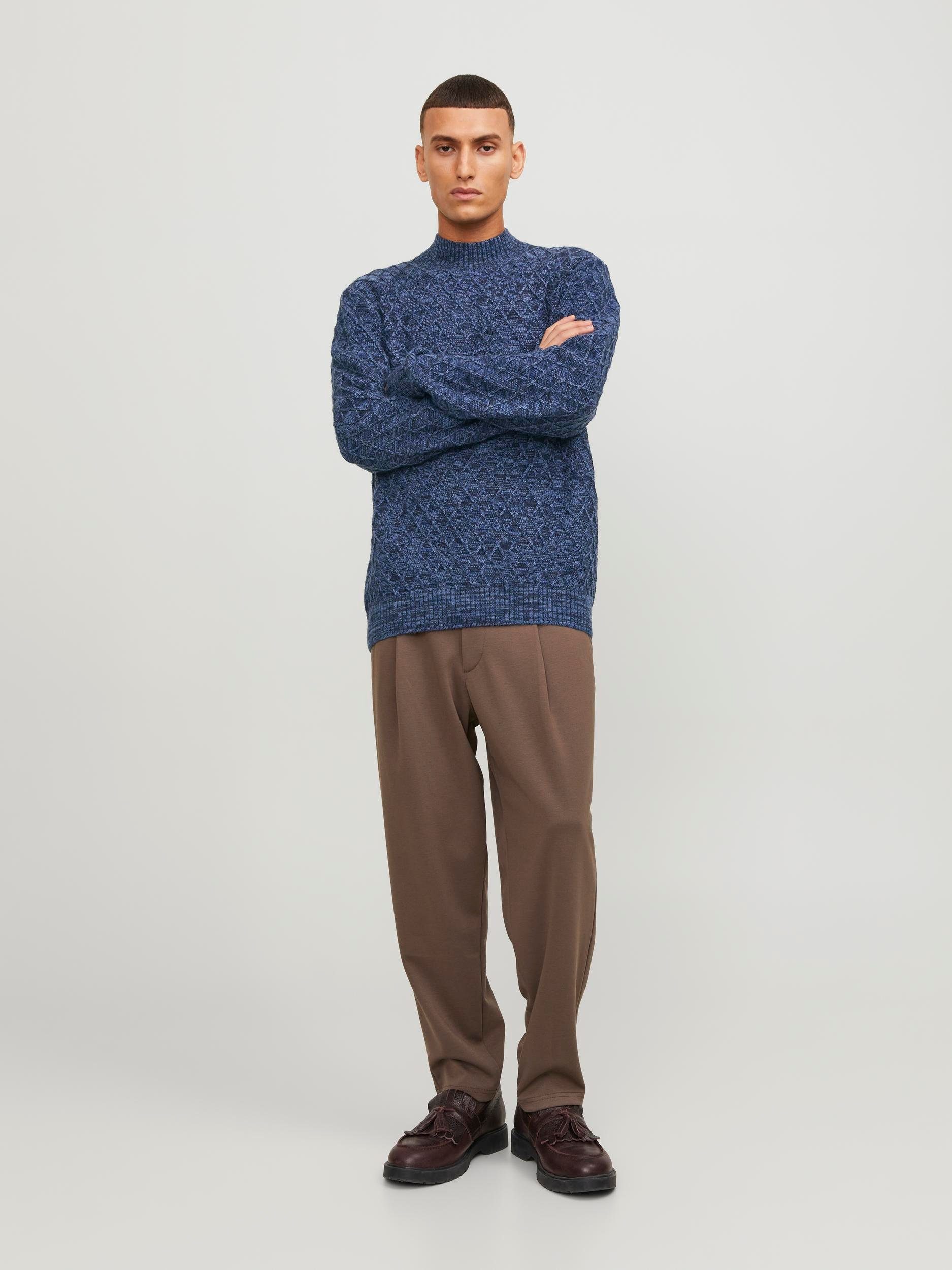 Jack & Jones Trui met staande kraag JPRCCZIGGI KNIT MOCK NECK LN
