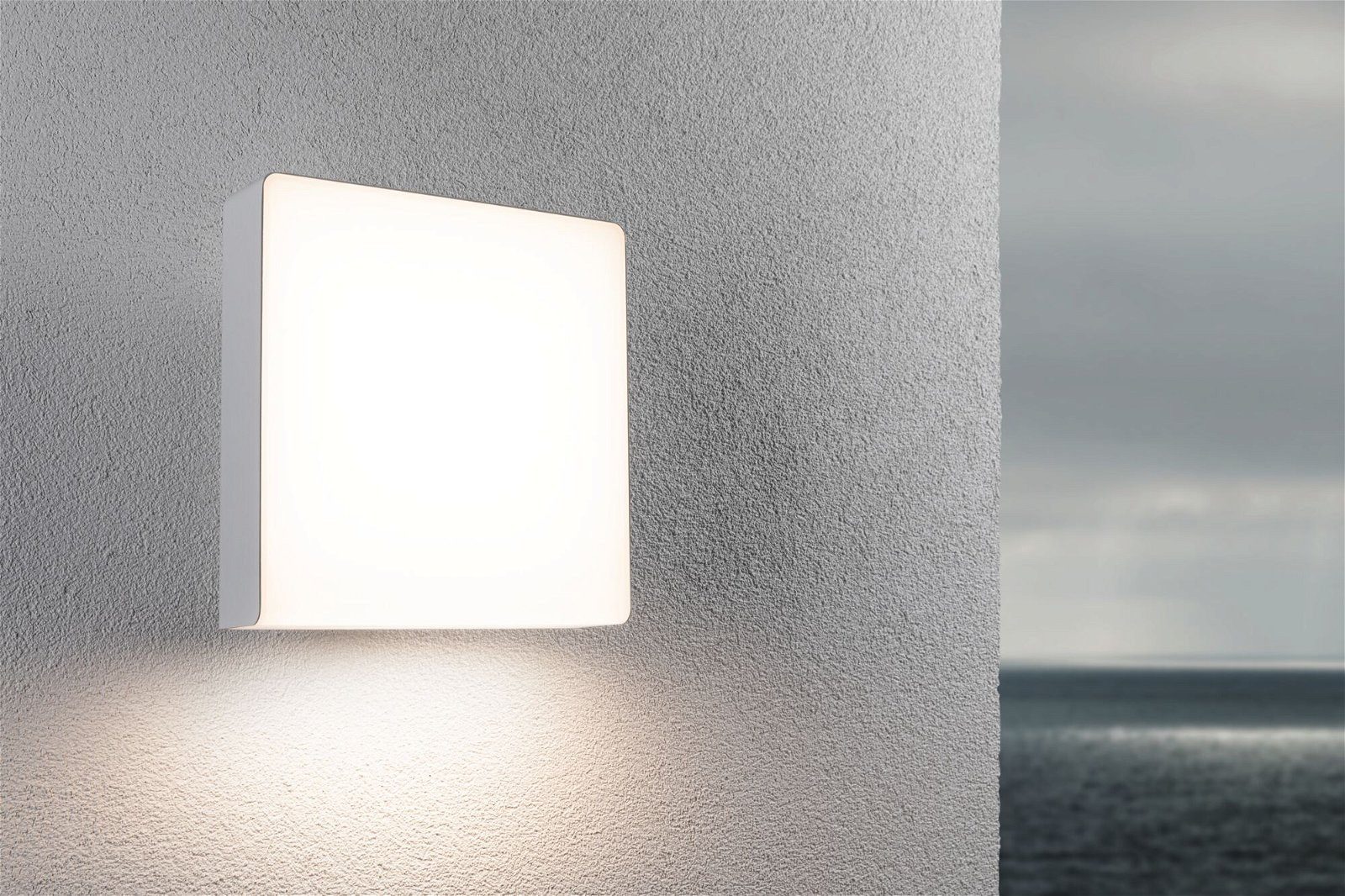 Paulmann Led-wandlamp voor buiten Azalena IP44 250x97mm 3000K 8,5W 700lm 230V kunststof, aluminium (1 stuk)