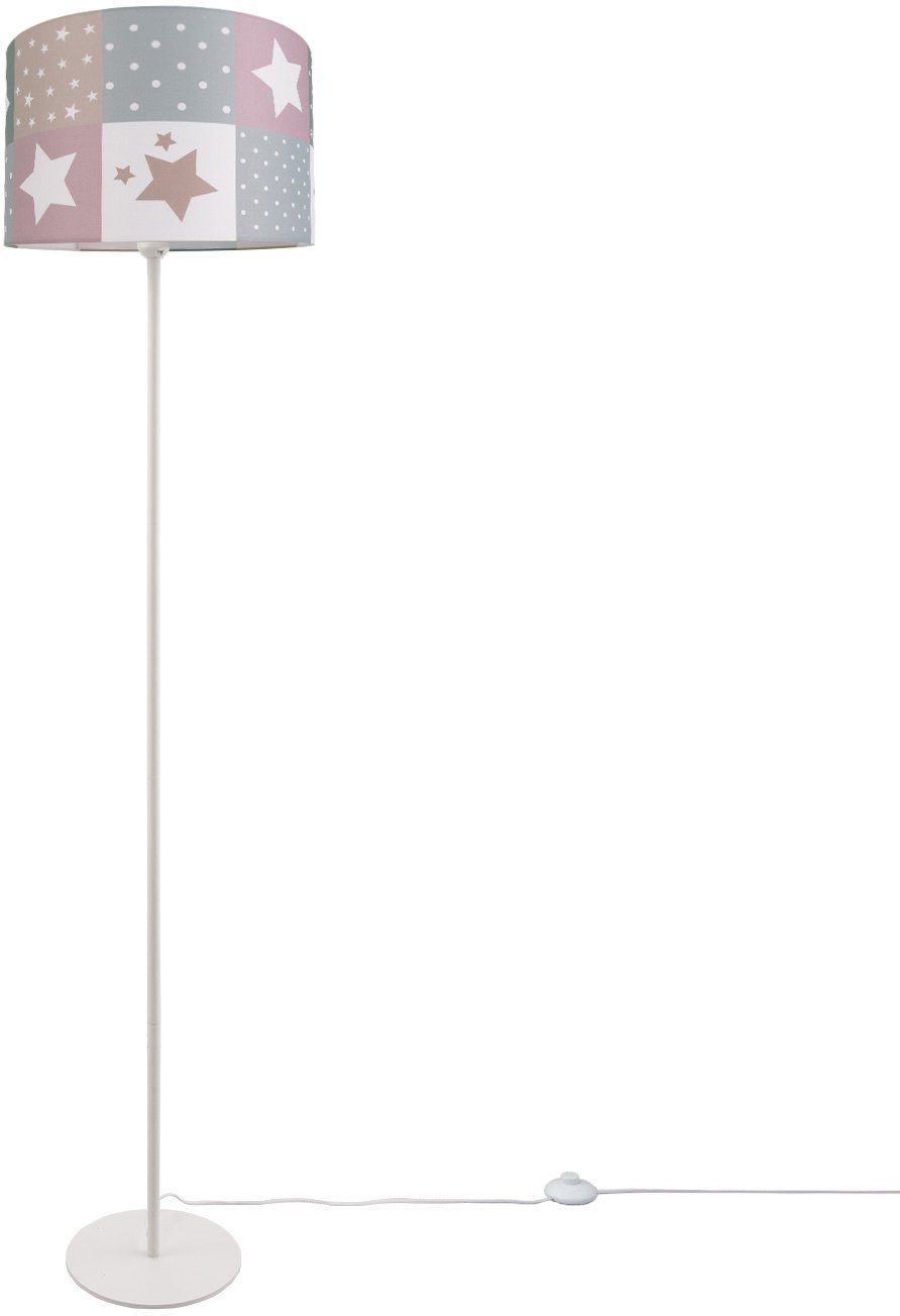 Paco Home Staande lamp Cosmo 345 Kinderlamp LED kinderkamer lamp sterren-motief, vloerlamp E27