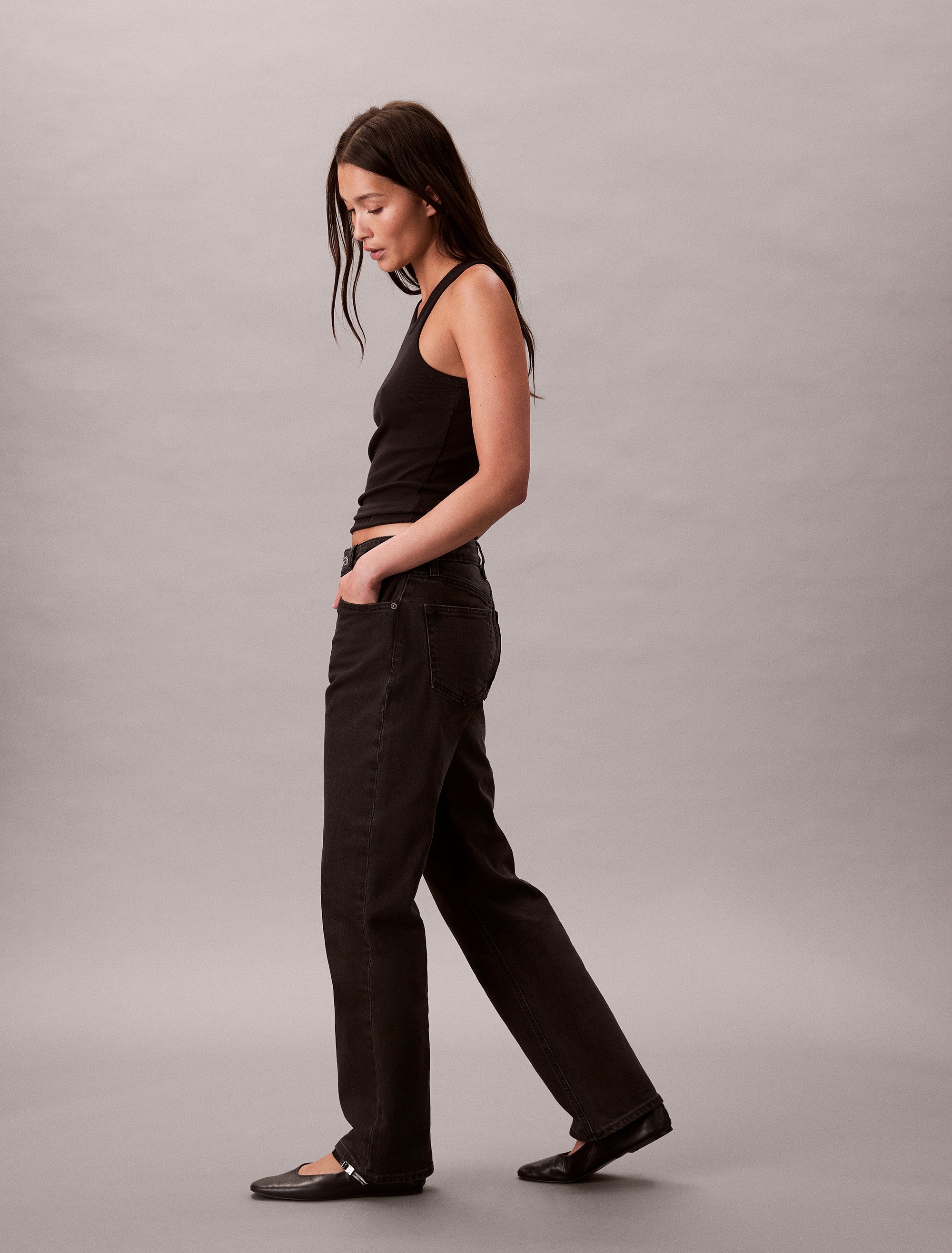 Calvin Klein Straight jeans HGH RS STRGHT CK ESS
