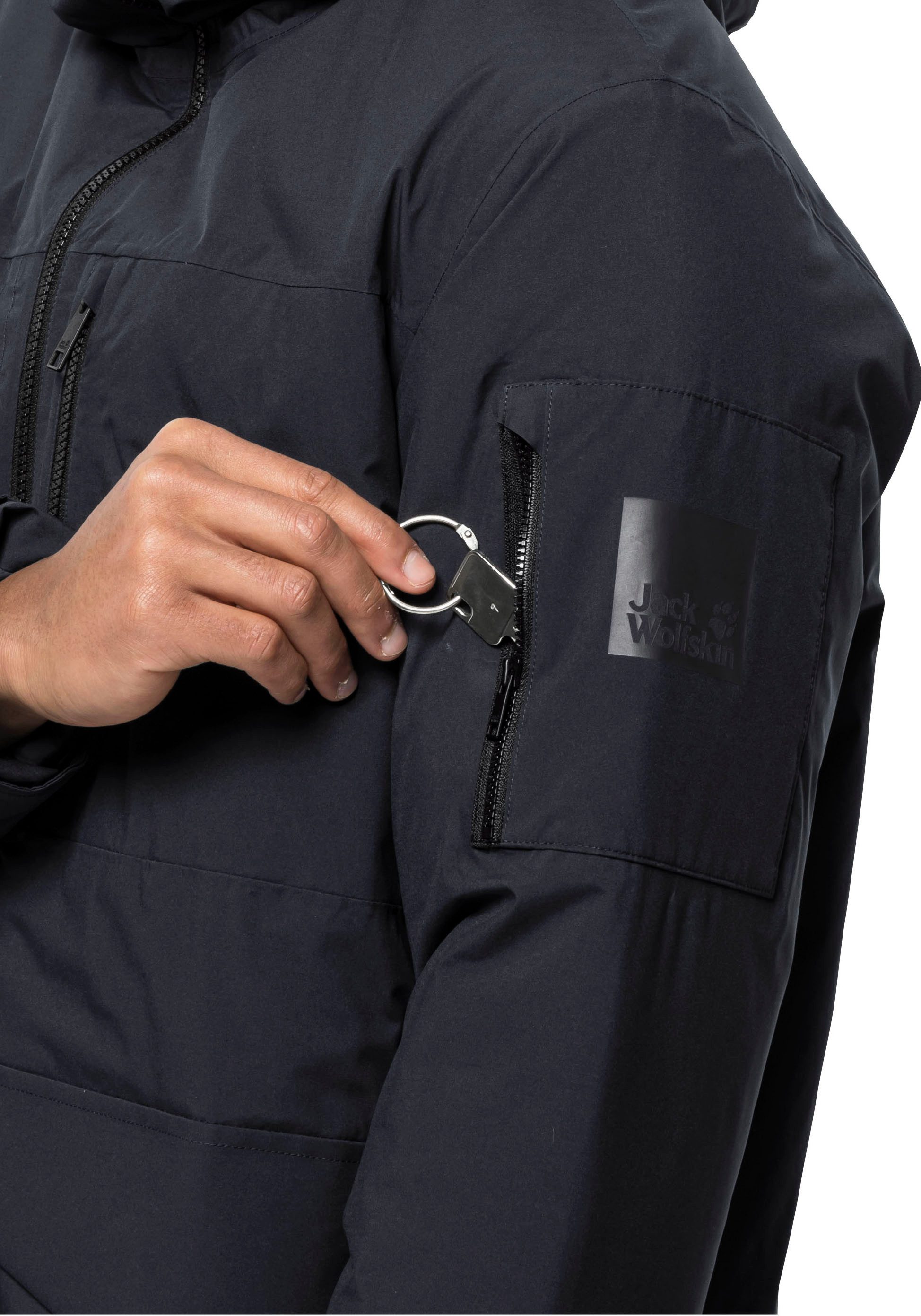 Jack Wolfskin Functionele parka KOENIGSBAU Winterjack met kunstvezelvulling
