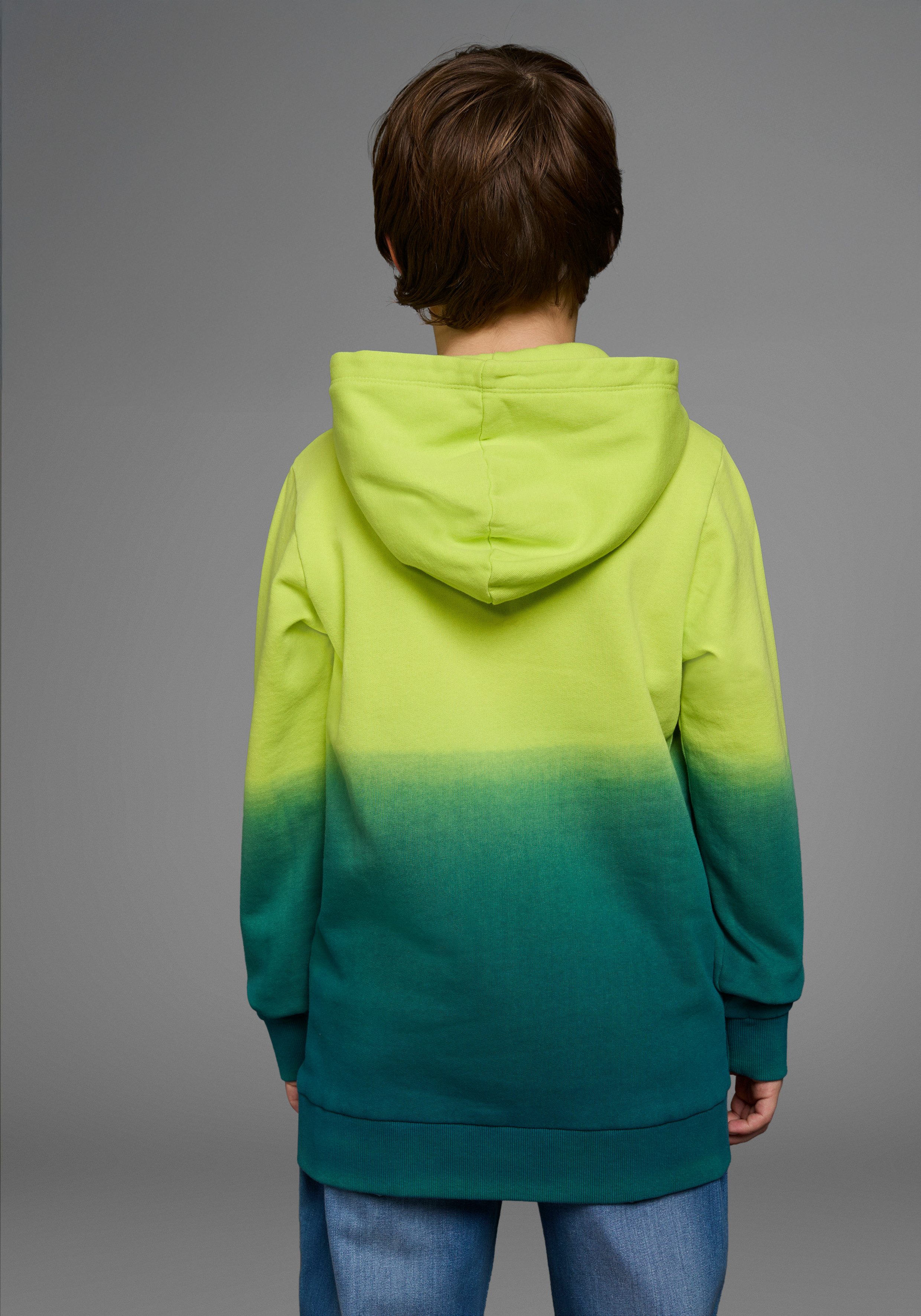 Chiemsee Hoodie LITTLE RAINBOW Lange mouwen, bedrukt, ronde hals, van 100% katoen