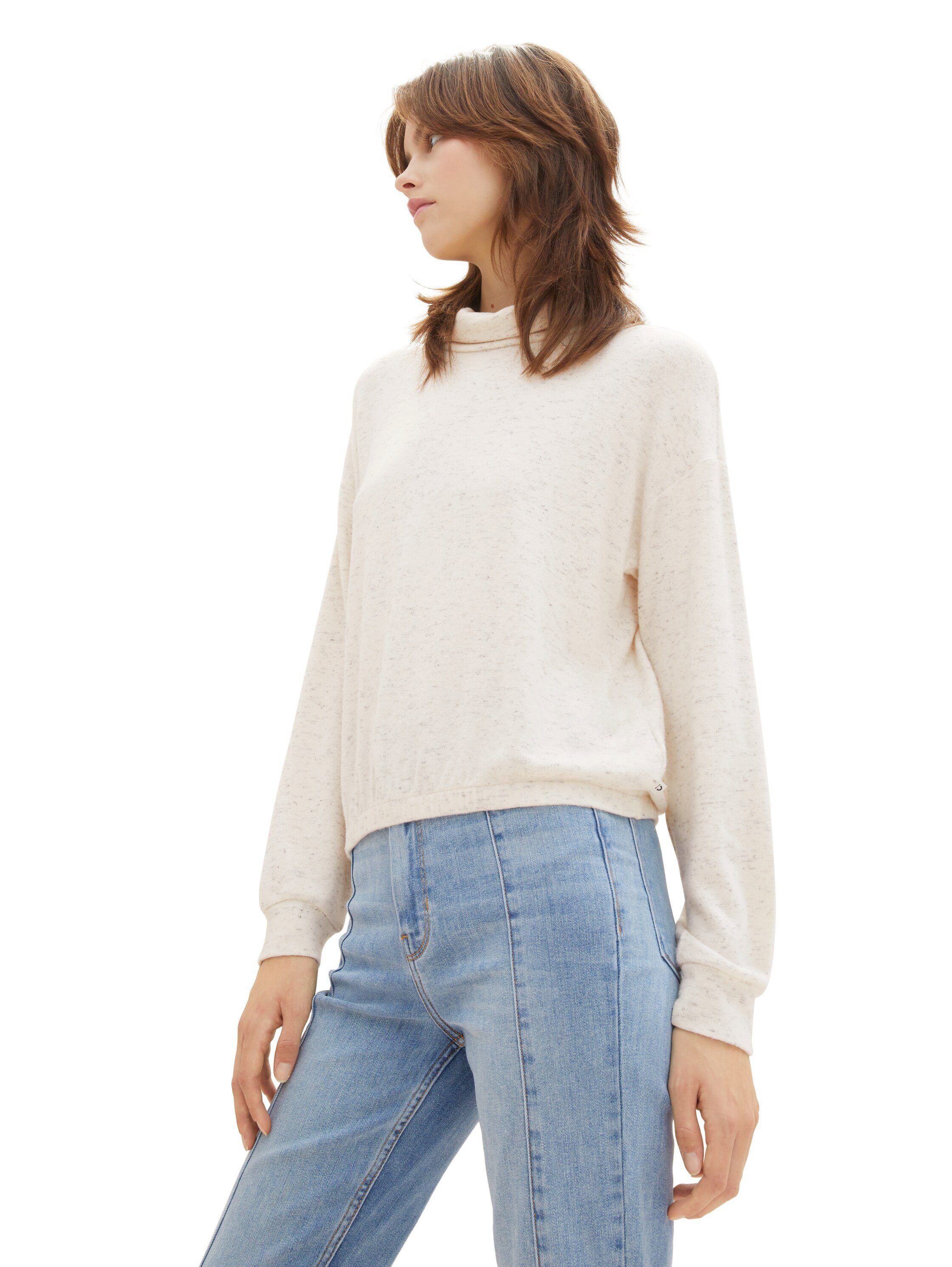 Tom Tailor Denim Shirt met lange mouwen met afhangende schouders