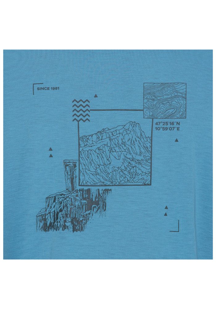 Jack Wolfskin T-shirt VONNAN GRAPHIC T M