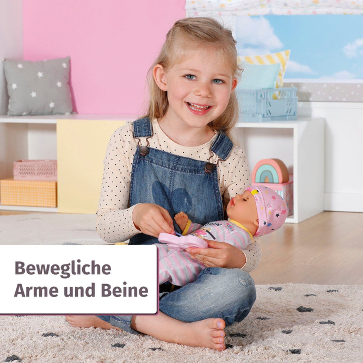 Baby Born Babypop Soft Touch Little Girl, 36 cm
