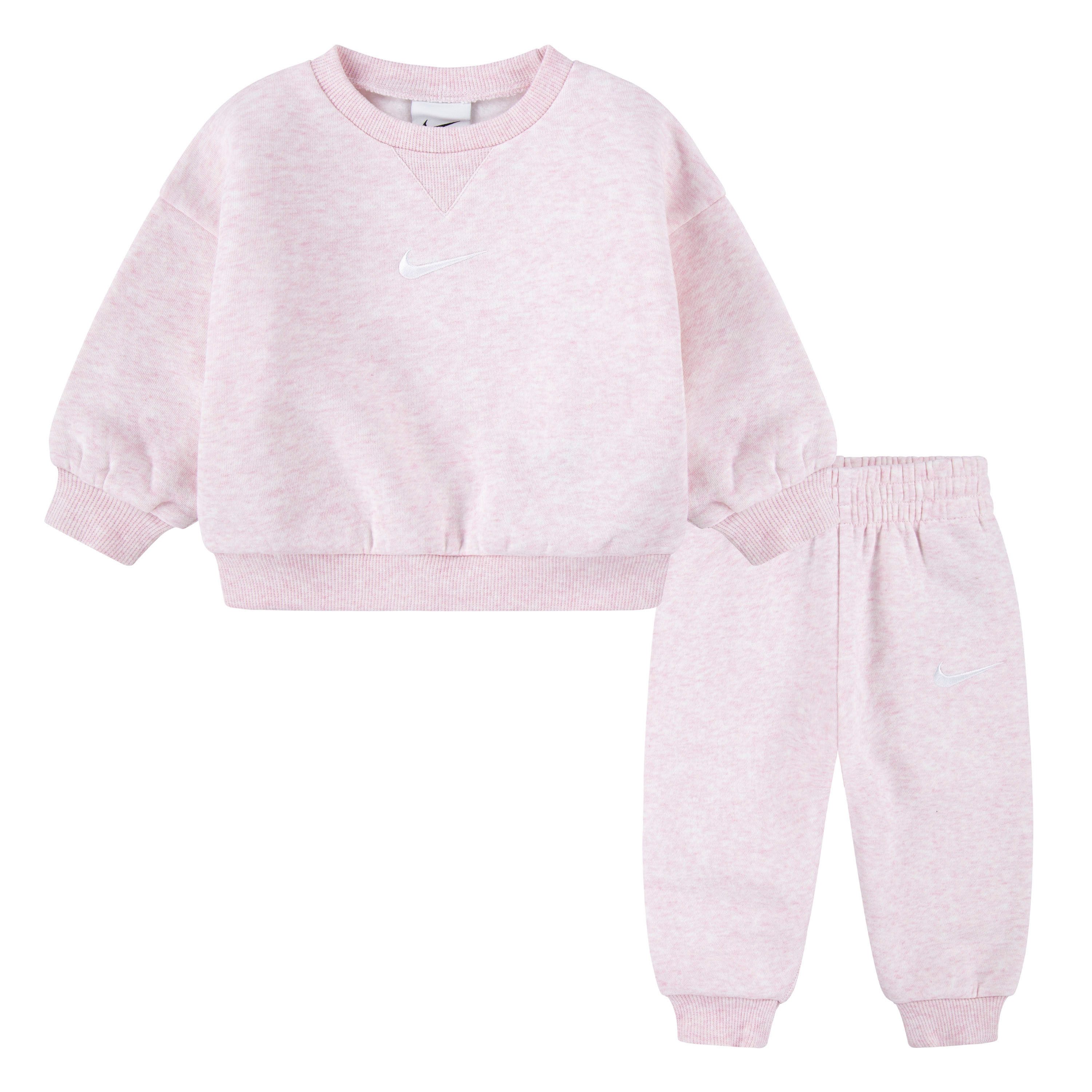 Nike Sportswear Joggingpak NKN ESSENTIAL FLEECE CREW SET (2-delig)