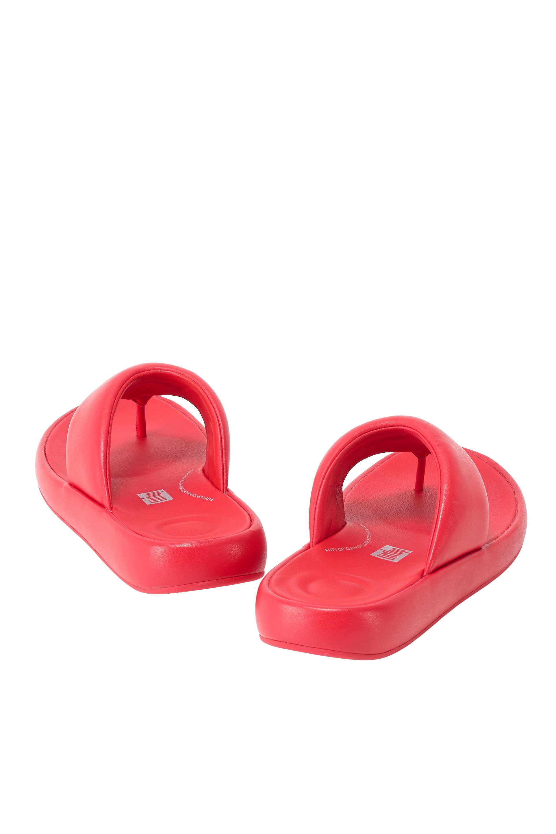 Fitflop Teenslippers IQUSHION D-LUXE , flats, slides, sandaal met zachte teenband