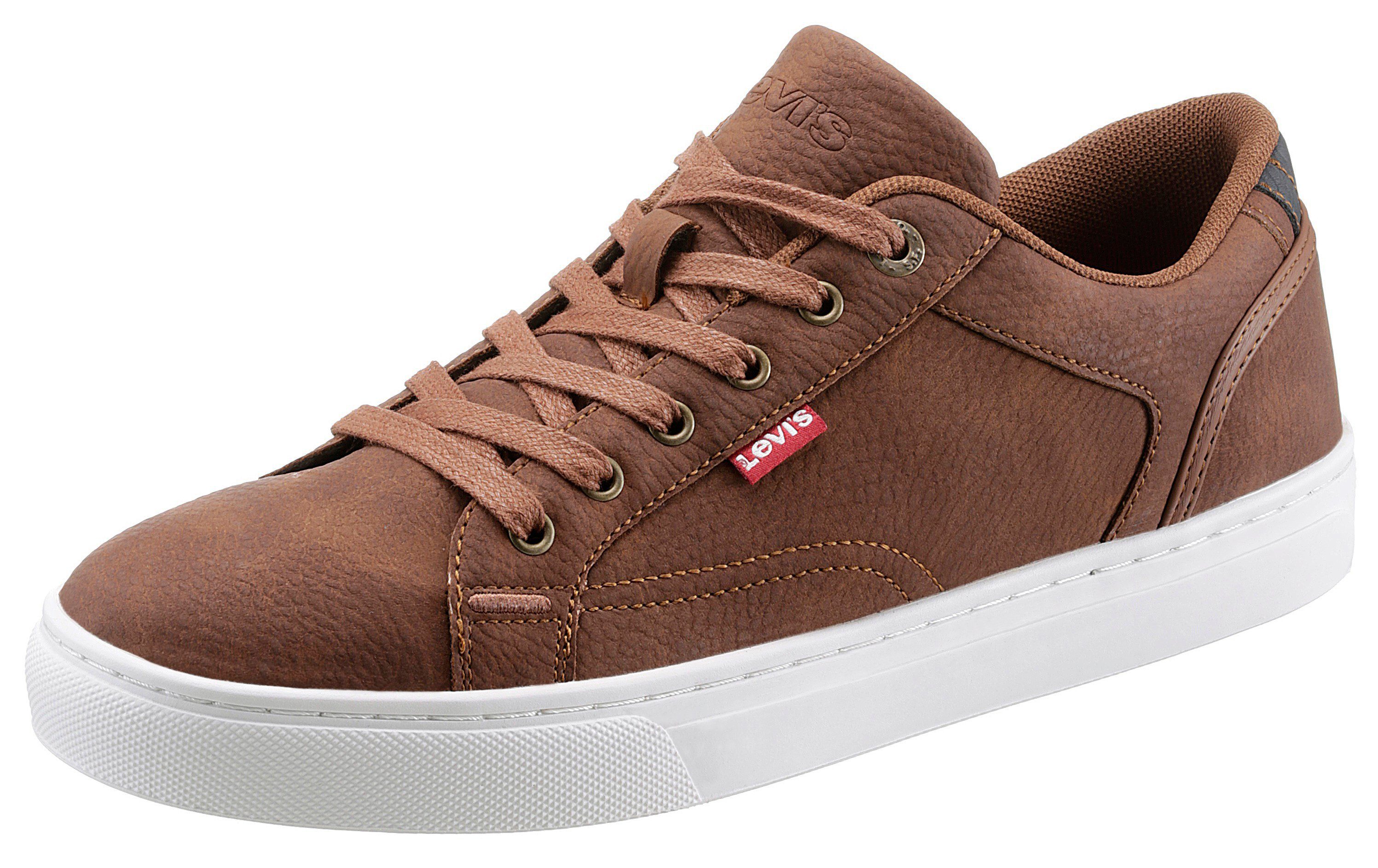 Levi's® Sneakers Courtright met subtiele siersteken, vrijetijdsschoen, lage schoen, veterschoen