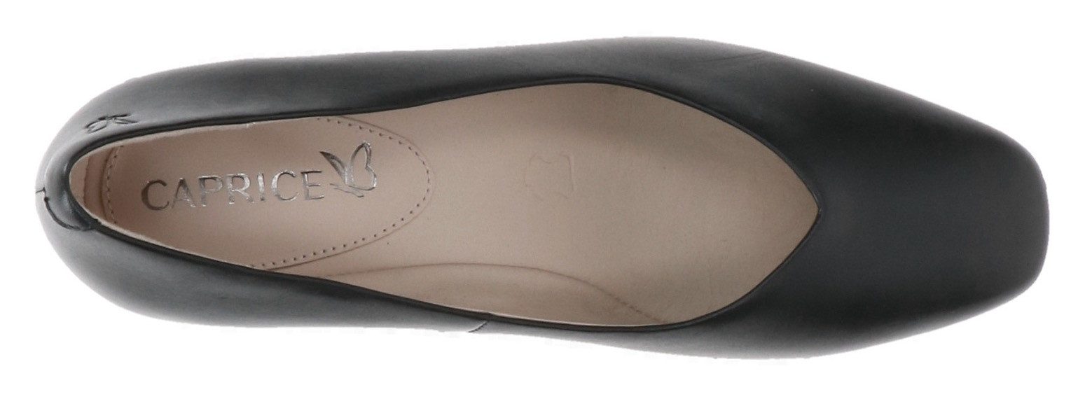 Caprice Pumps avondschoen, feestelijke schoen, blokhak, in modieuze carrévorm