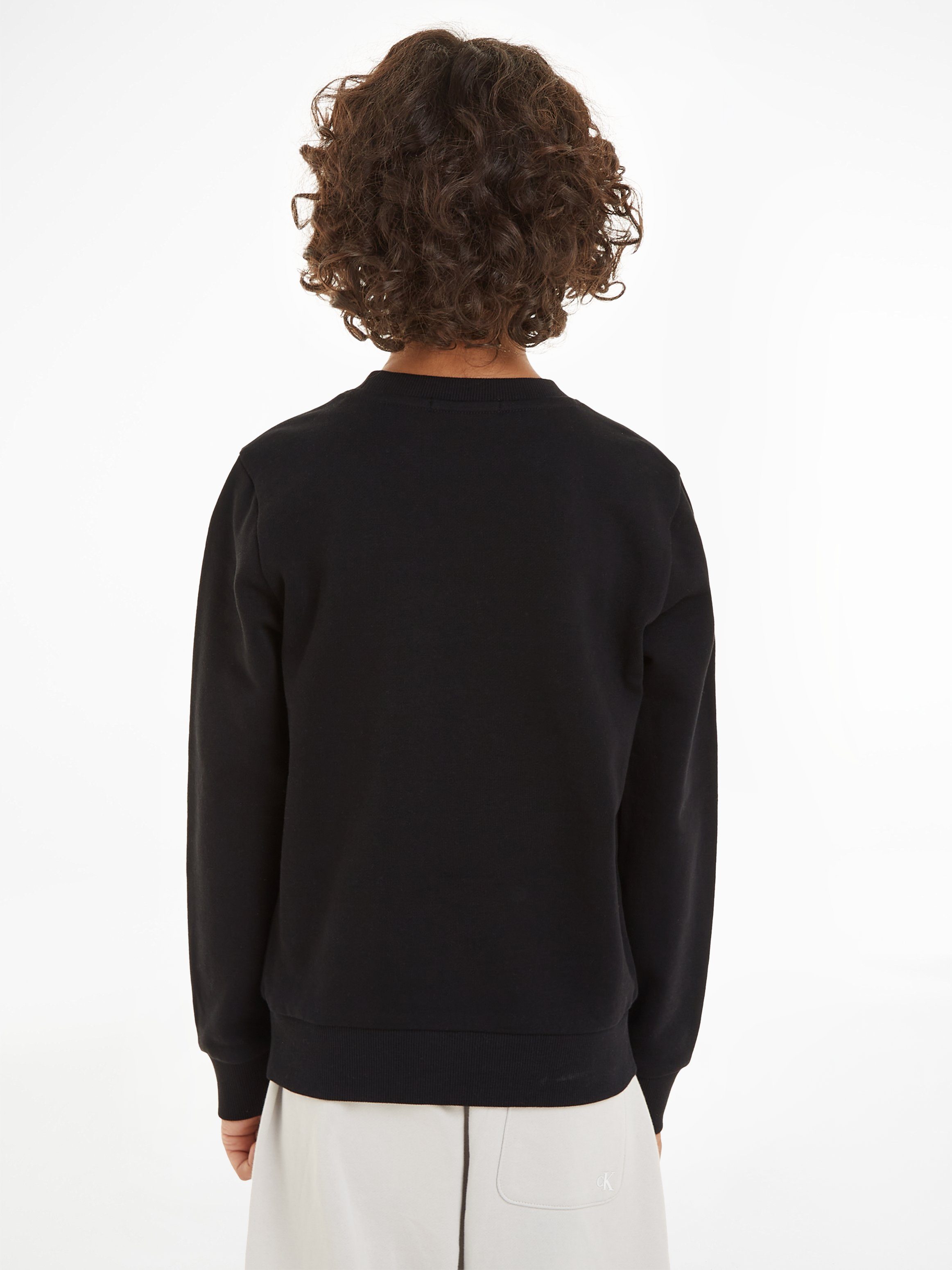 Calvin Klein Sweatshirt INST. LOGO REGULAR CN voor kinderen tot 16 jaar