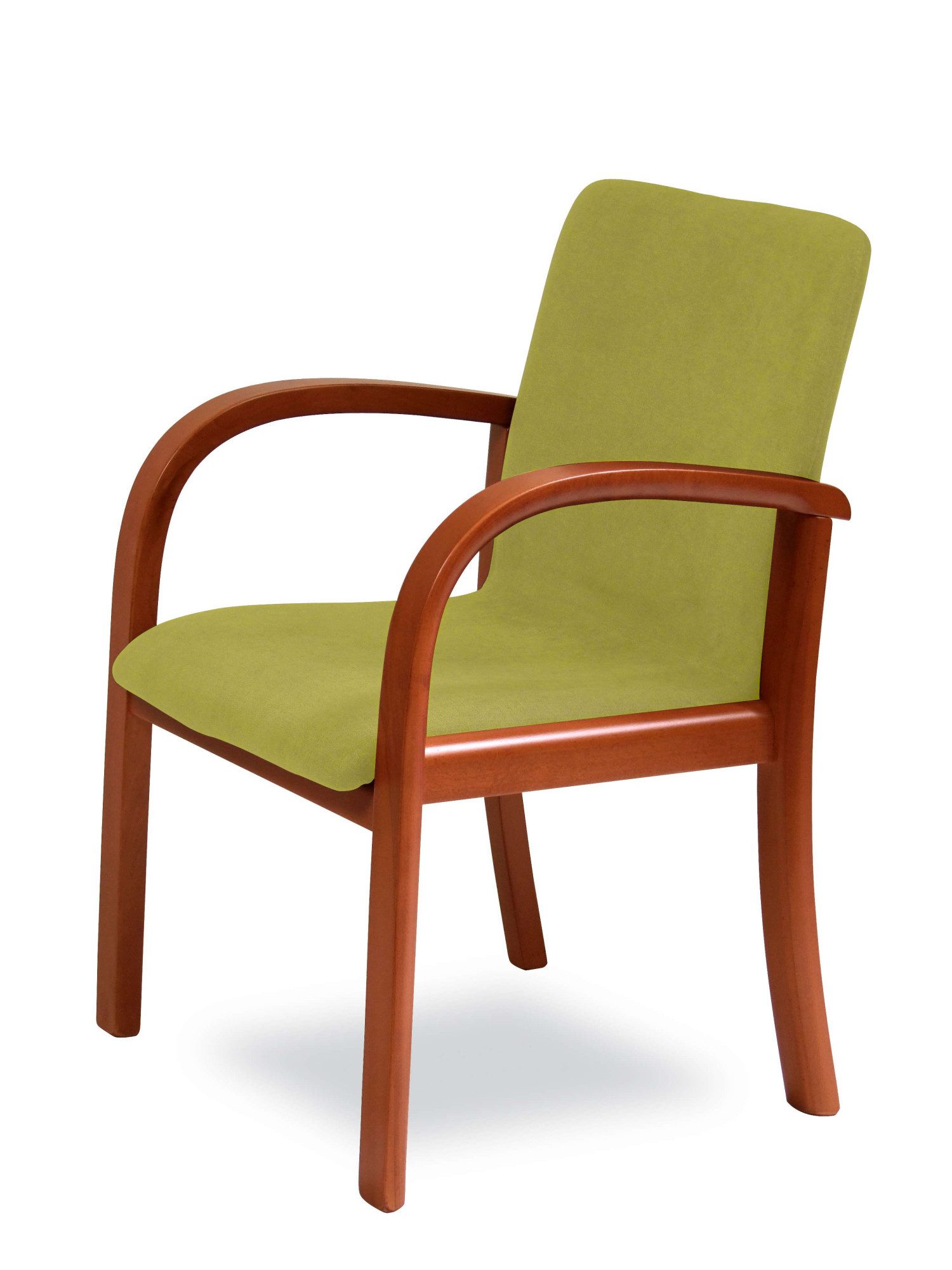 Home affaire Eetkamerstoel LINA707 Extra-comfort, vlekbestendig weefsel, massief hout (1 stuk)