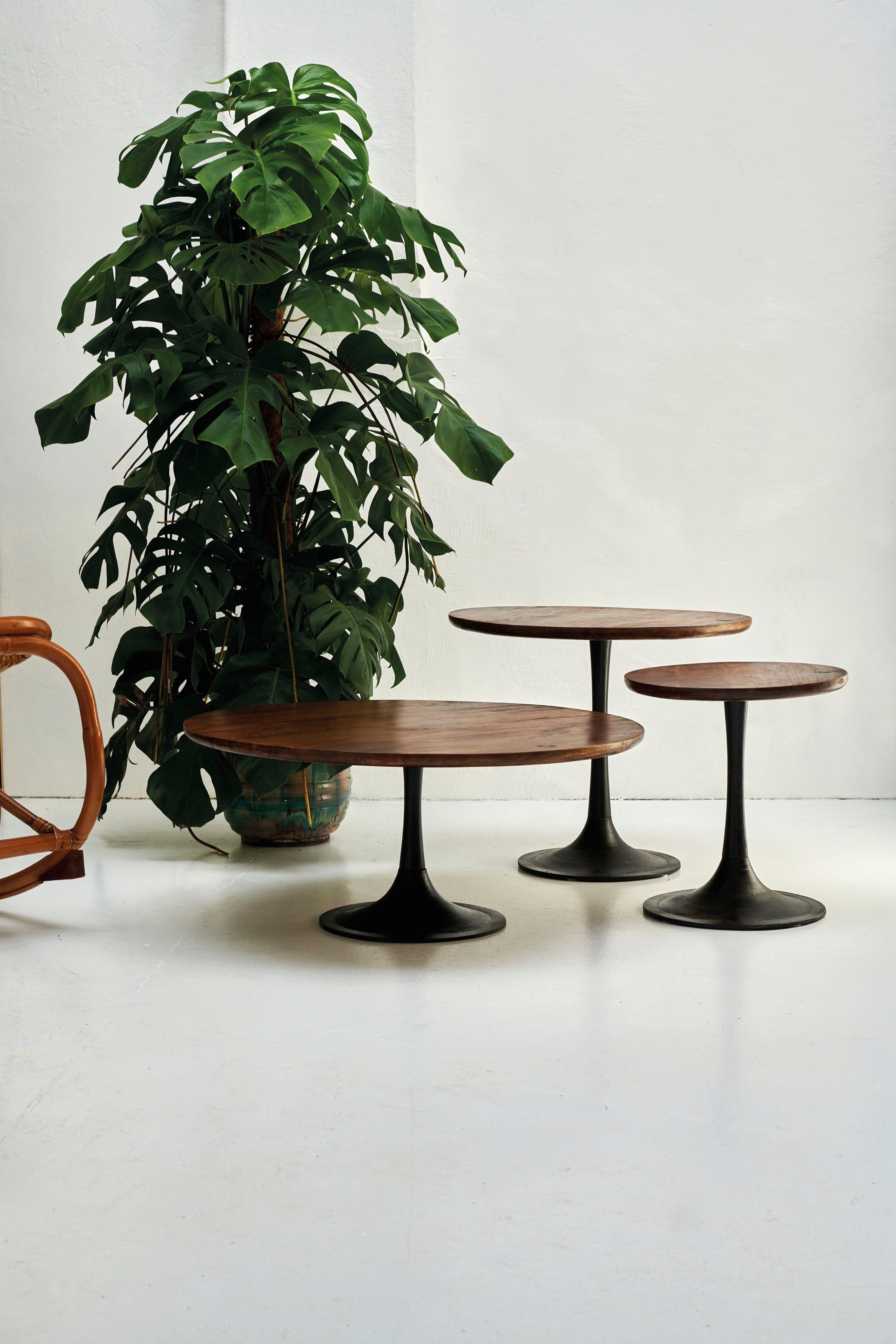 TOM TAILOR HOME Bijzettafel T-MODERN COUCH TABLE MEDIUM met ingebouwde tom tailor-knop