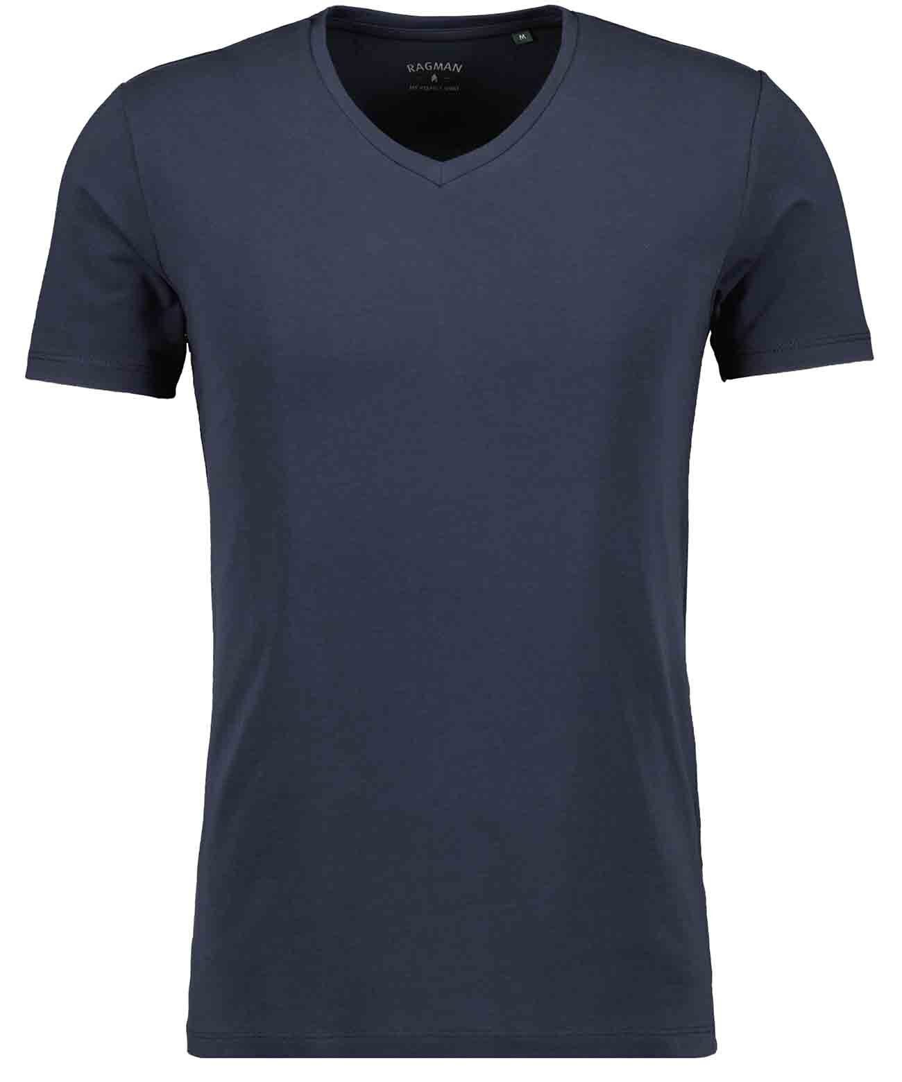 RAGMAN T-shirt heren t-shirts maat L blauw
